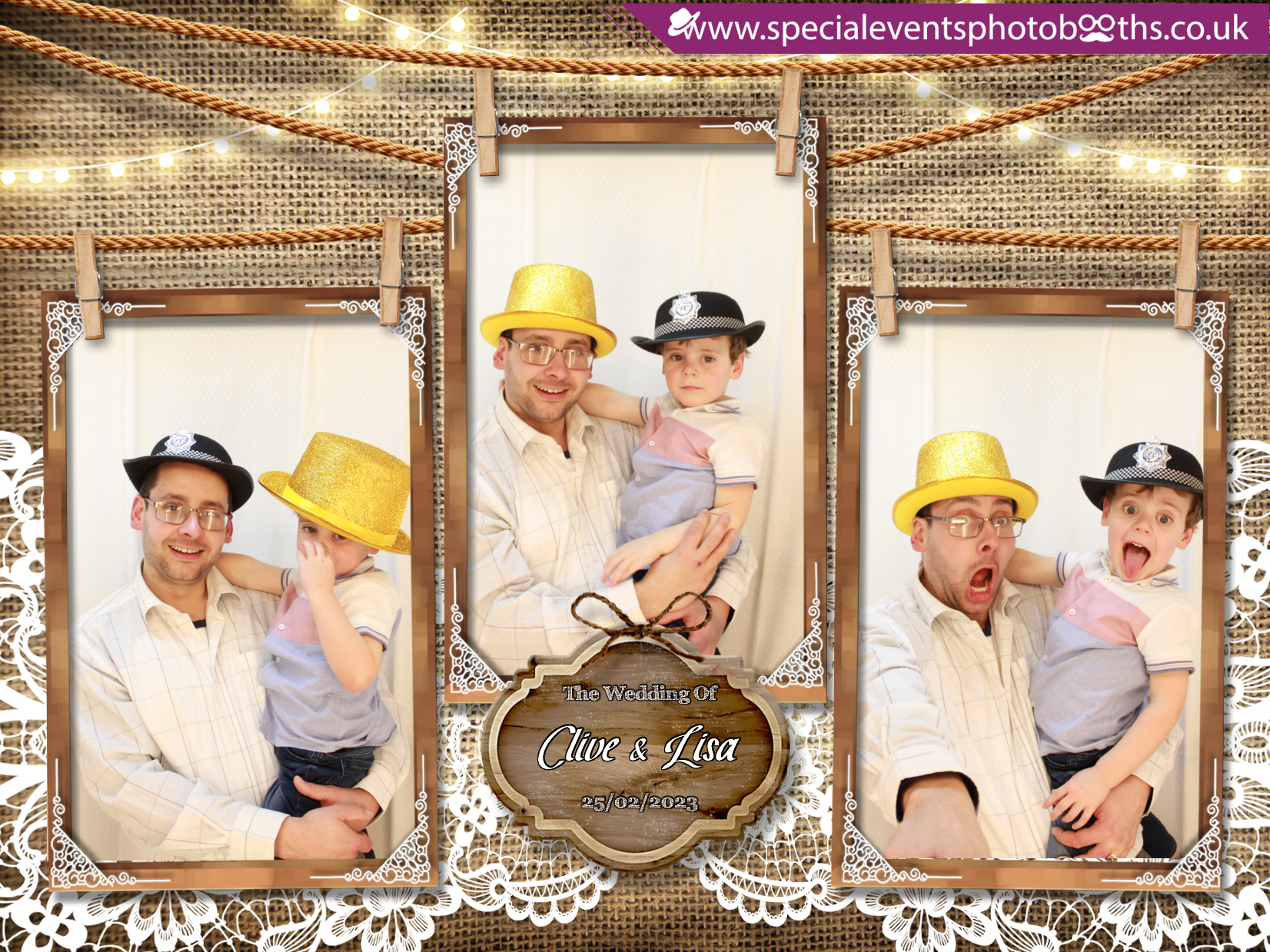 Clive & Lisa's Wedding | View more photos from the event at my.specialeventsphotobooths.co.uk/u/SpecialEventsPhotoBooths/Clive-Lisas-Wedding