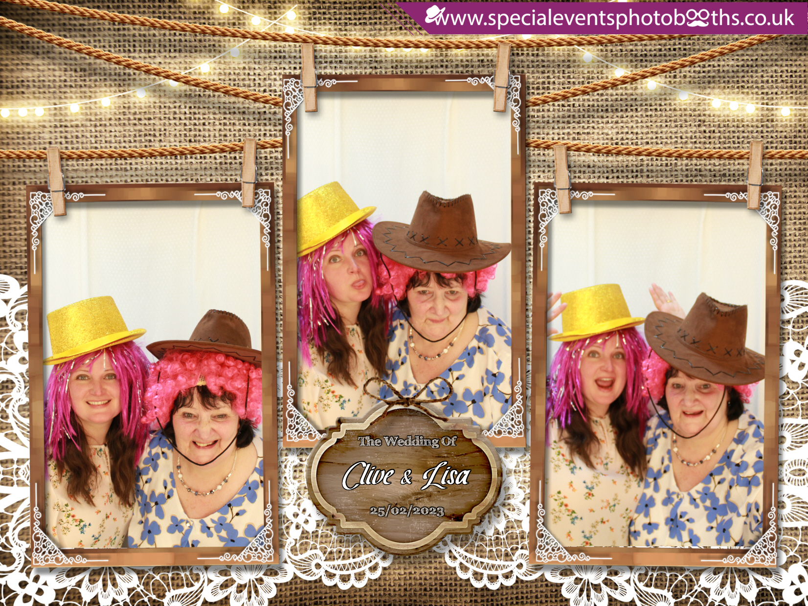 Clive & Lisa's Wedding | View more photos from the event at my.specialeventsphotobooths.co.uk/u/SpecialEventsPhotoBooths/Clive-Lisas-Wedding