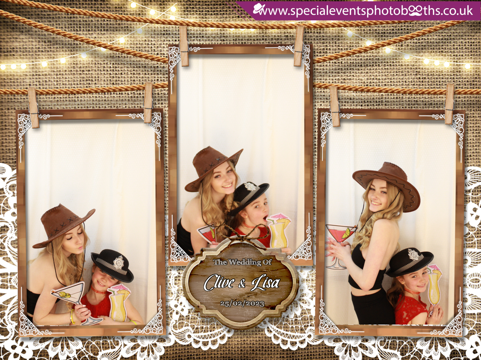 Clive & Lisa's Wedding | View more photos from the event at my.specialeventsphotobooths.co.uk/u/SpecialEventsPhotoBooths/Clive-Lisas-Wedding