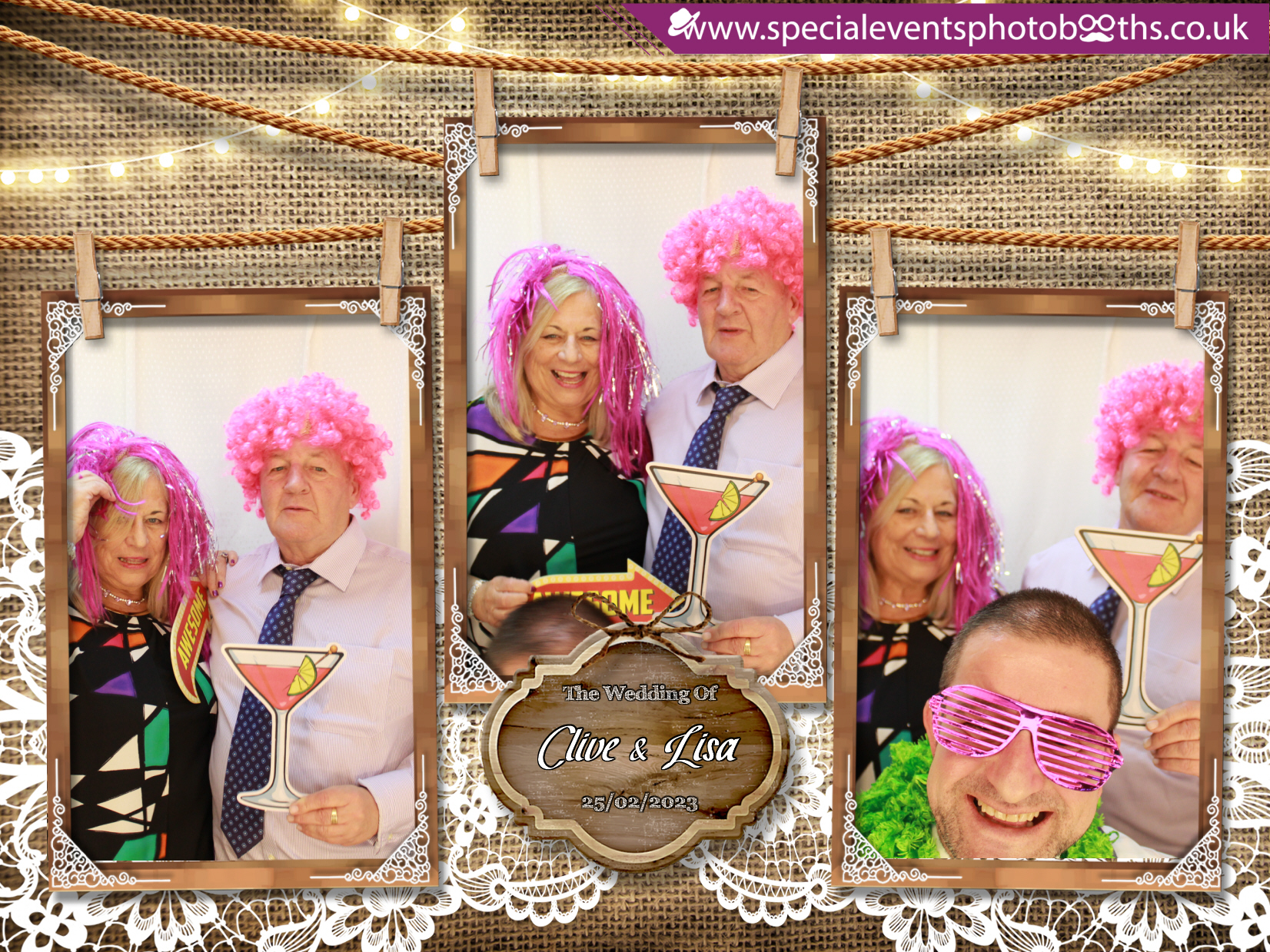Clive & Lisa's Wedding | View more photos from the event at my.specialeventsphotobooths.co.uk/u/SpecialEventsPhotoBooths/Clive-Lisas-Wedding