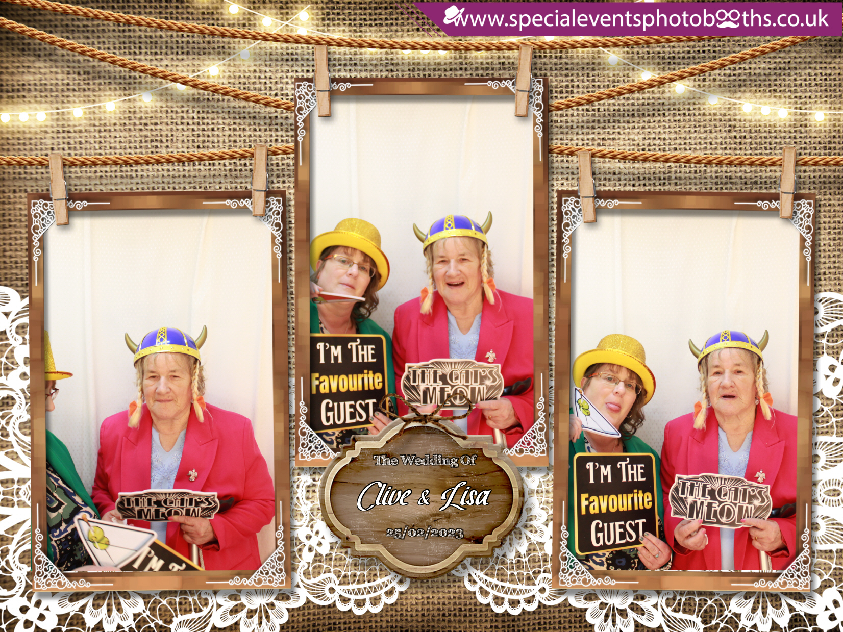 Clive & Lisa's Wedding | View more photos from the event at my.specialeventsphotobooths.co.uk/u/SpecialEventsPhotoBooths/Clive-Lisas-Wedding