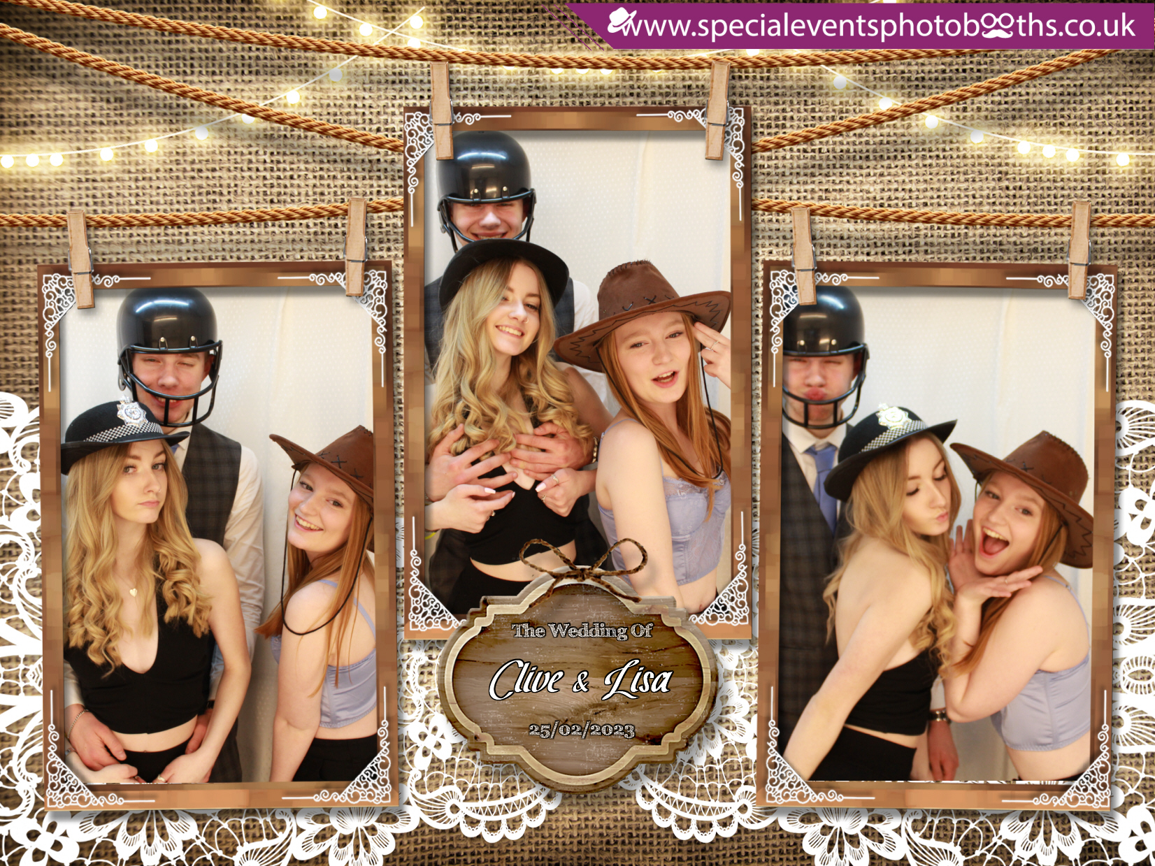 Clive & Lisa's Wedding | View more photos from the event at my.specialeventsphotobooths.co.uk/u/SpecialEventsPhotoBooths/Clive-Lisas-Wedding