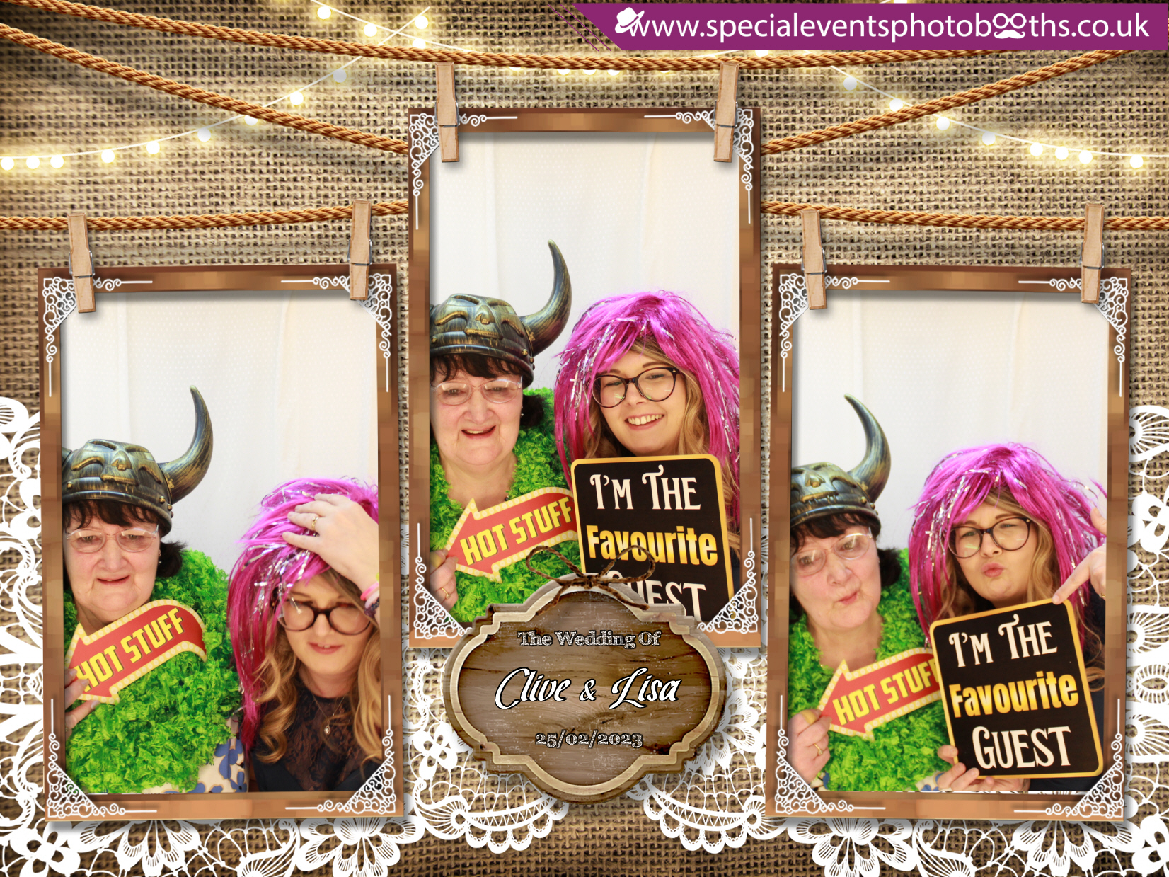 Clive & Lisa's Wedding | View more photos from the event at my.specialeventsphotobooths.co.uk/u/SpecialEventsPhotoBooths/Clive-Lisas-Wedding