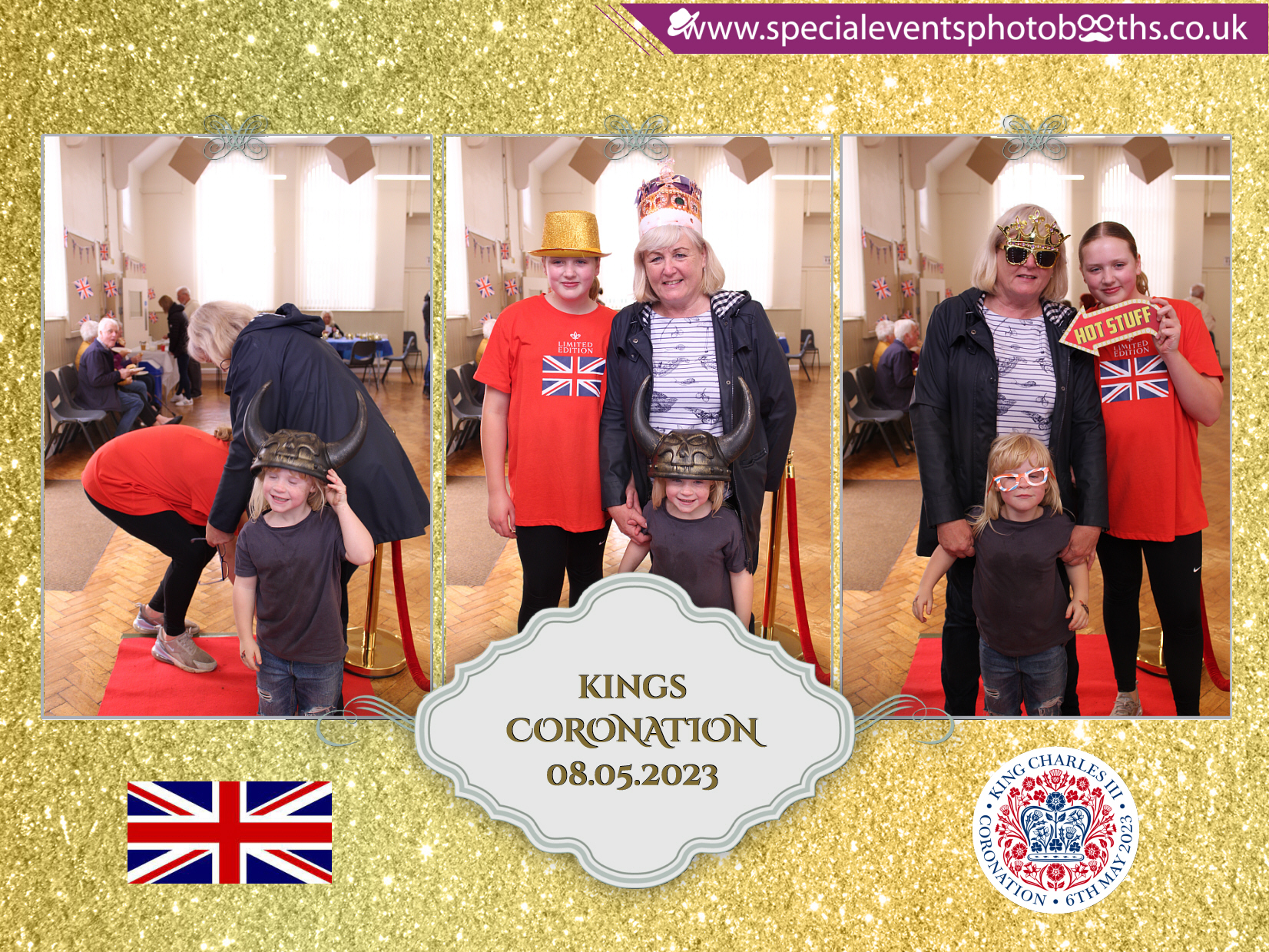 Coronation Event, Ketley, Telford | View more photos from the event at my.specialeventsphotobooths.co.uk/u/SpecialEventsPhotoBooths/Coronation-Event-Ketley-Telford