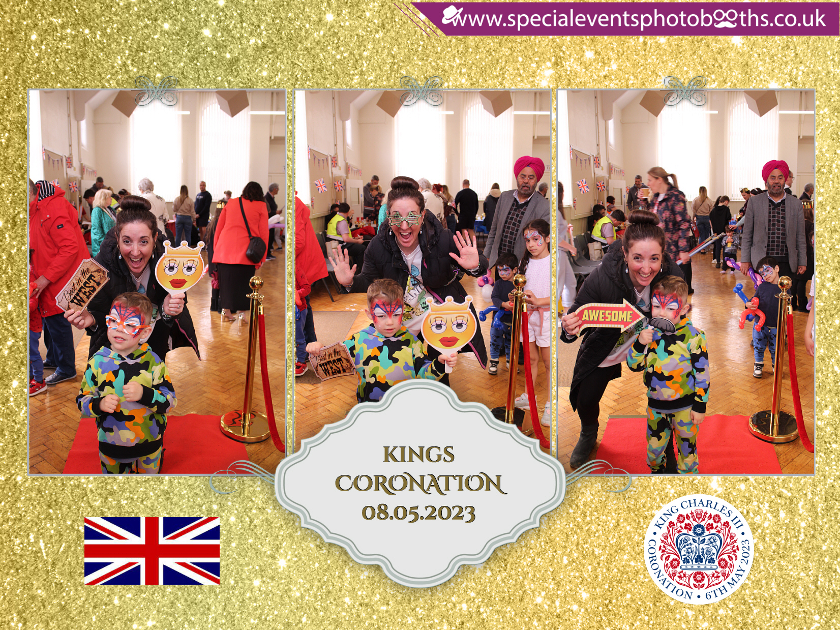 Coronation Event, Ketley, Telford | View more photos from the event at my.specialeventsphotobooths.co.uk/u/SpecialEventsPhotoBooths/Coronation-Event-Ketley-Telford