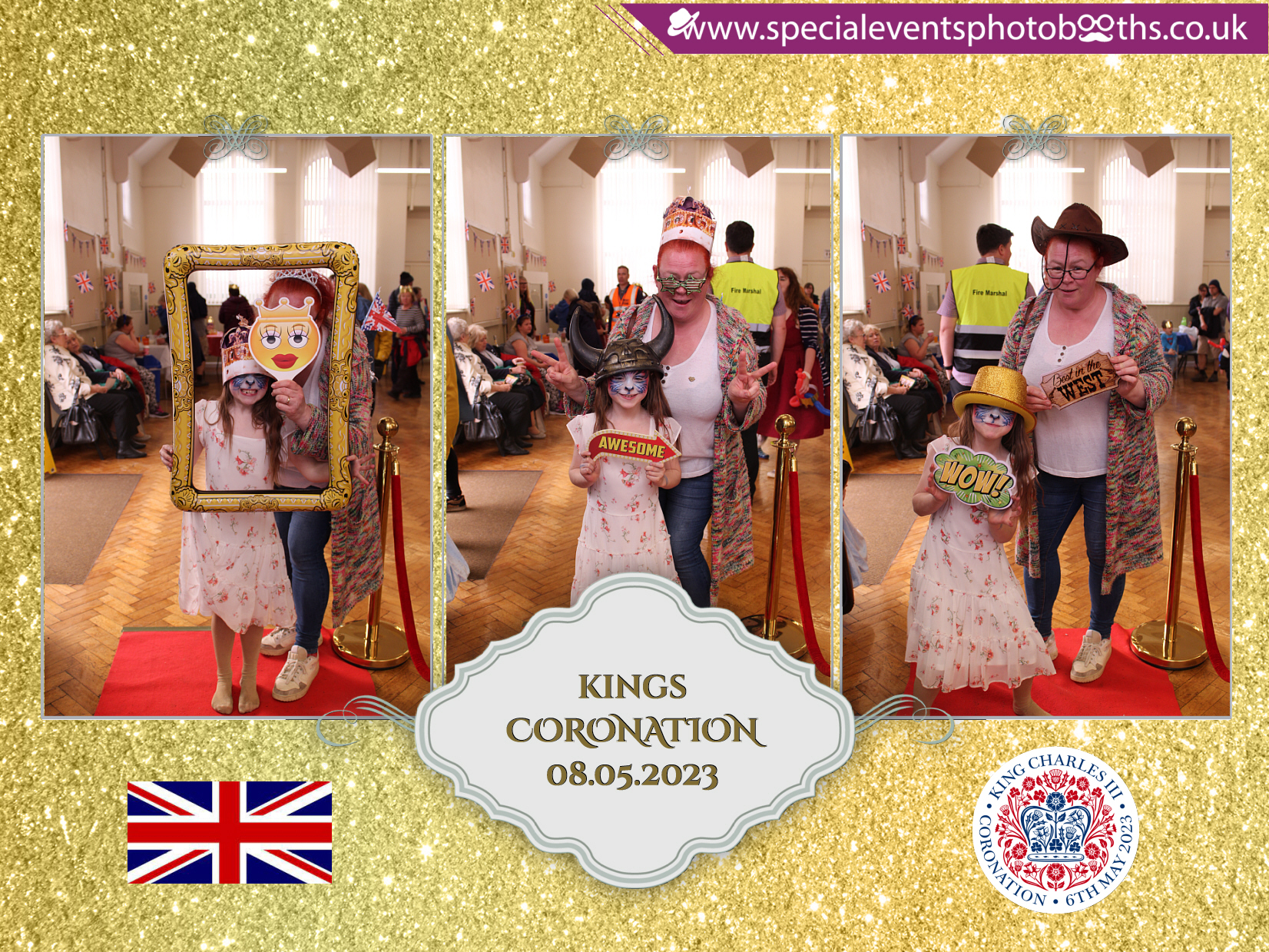 Coronation Event, Ketley, Telford | View more photos from the event at my.specialeventsphotobooths.co.uk/u/SpecialEventsPhotoBooths/Coronation-Event-Ketley-Telford
