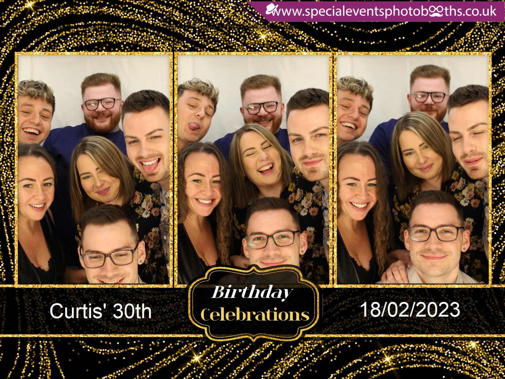 Curtis' 30th Birthday | View more photos from the event at my.specialeventsphotobooths.co.uk/u/SpecialEventsPhotoBooths/Curtis-30th-Birthday