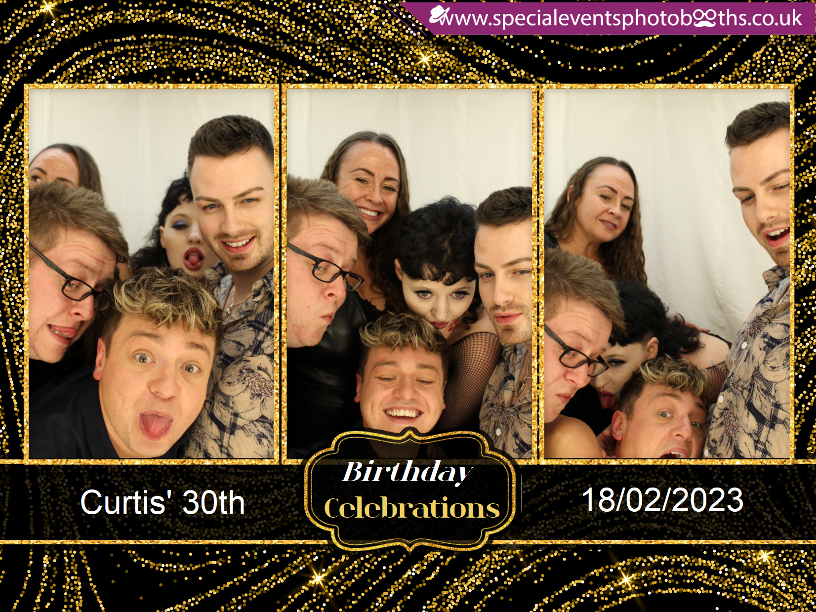Curtis' 30th Birthday | View more photos from the event at my.specialeventsphotobooths.co.uk/u/SpecialEventsPhotoBooths/Curtis-30th-Birthday