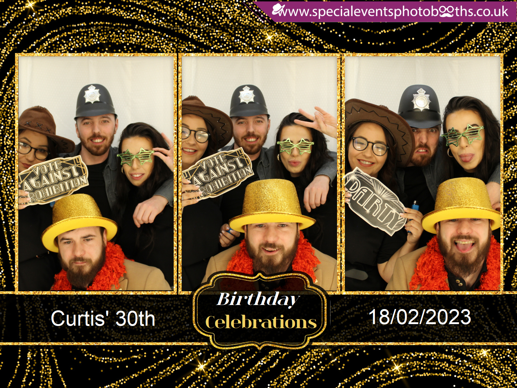 Curtis' 30th Birthday | View more photos from the event at my.specialeventsphotobooths.co.uk/u/SpecialEventsPhotoBooths/Curtis-30th-Birthday