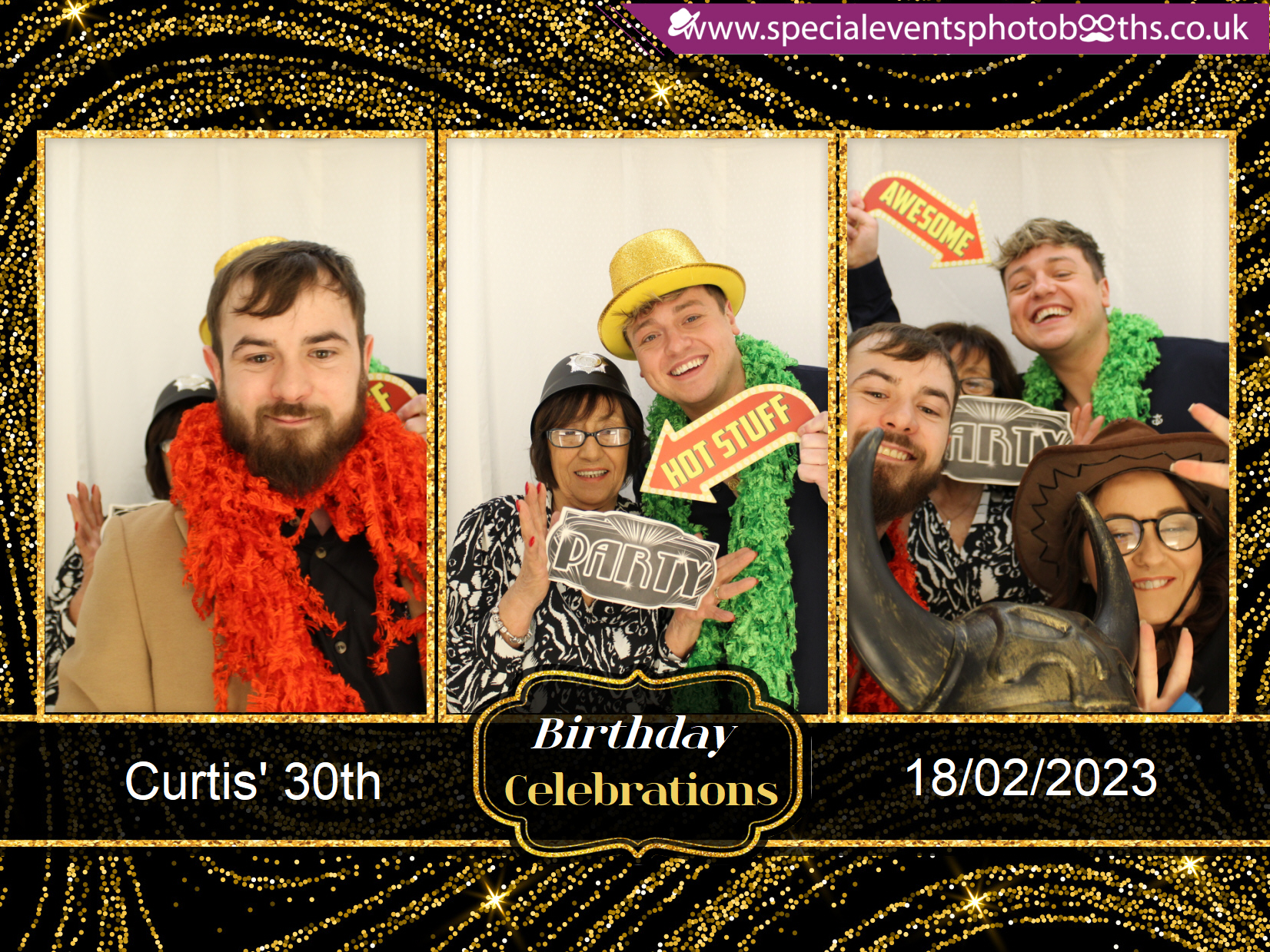Curtis' 30th Birthday | View more photos from the event at my.specialeventsphotobooths.co.uk/u/SpecialEventsPhotoBooths/Curtis-30th-Birthday