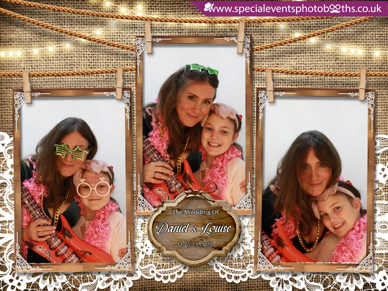 Daniel & Louise’s Wedding | View more photos from the event at my.specialeventsphotobooths.co.uk/u/SpecialEventsPhotoBooths/Daniel-Louise’s-Wedding