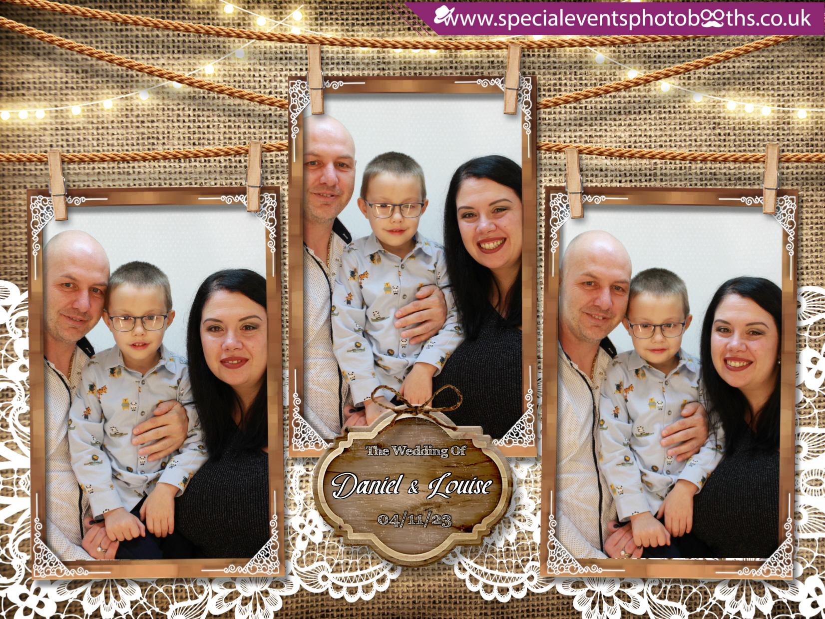 Daniel & Louise’s Wedding | View more photos from the event at my.specialeventsphotobooths.co.uk/u/SpecialEventsPhotoBooths/Daniel-Louise’s-Wedding
