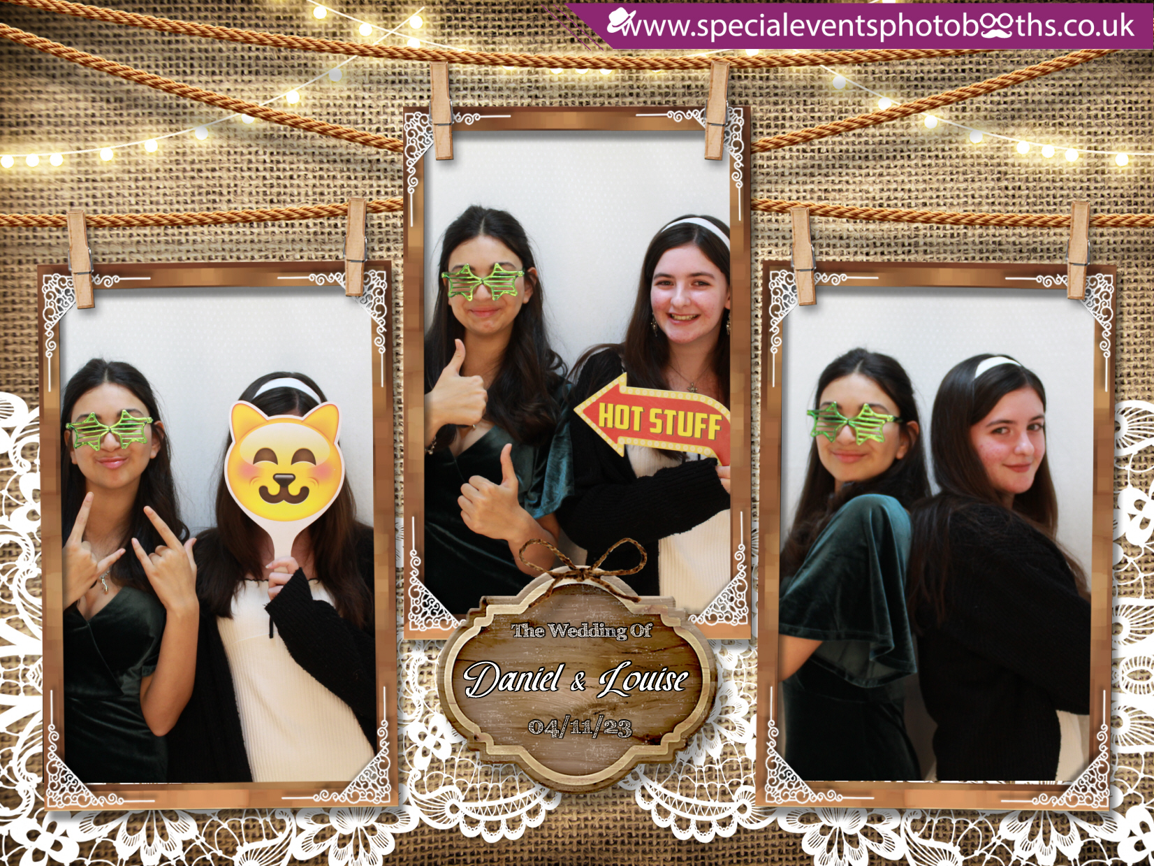 Daniel & Louise’s Wedding | View more photos from the event at my.specialeventsphotobooths.co.uk/u/SpecialEventsPhotoBooths/Daniel-Louise’s-Wedding