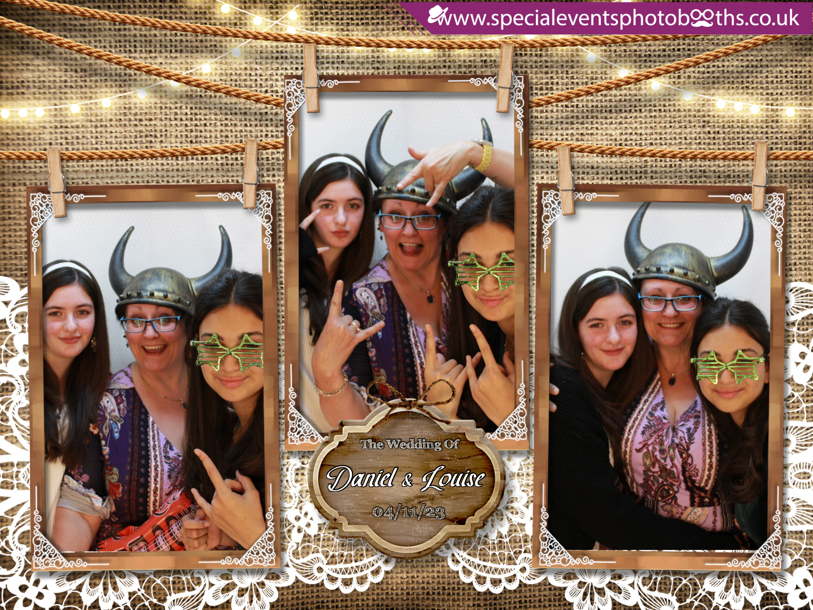 Daniel & Louise’s Wedding | View more photos from the event at my.specialeventsphotobooths.co.uk/u/SpecialEventsPhotoBooths/Daniel-Louise’s-Wedding