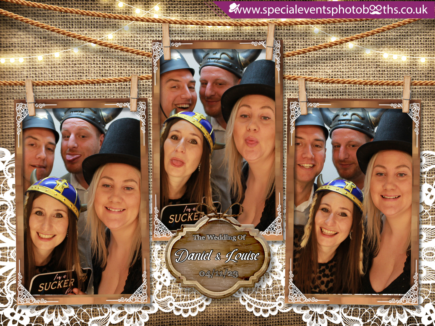 Daniel & Louise’s Wedding | View more photos from the event at my.specialeventsphotobooths.co.uk/u/SpecialEventsPhotoBooths/Daniel-Louise’s-Wedding