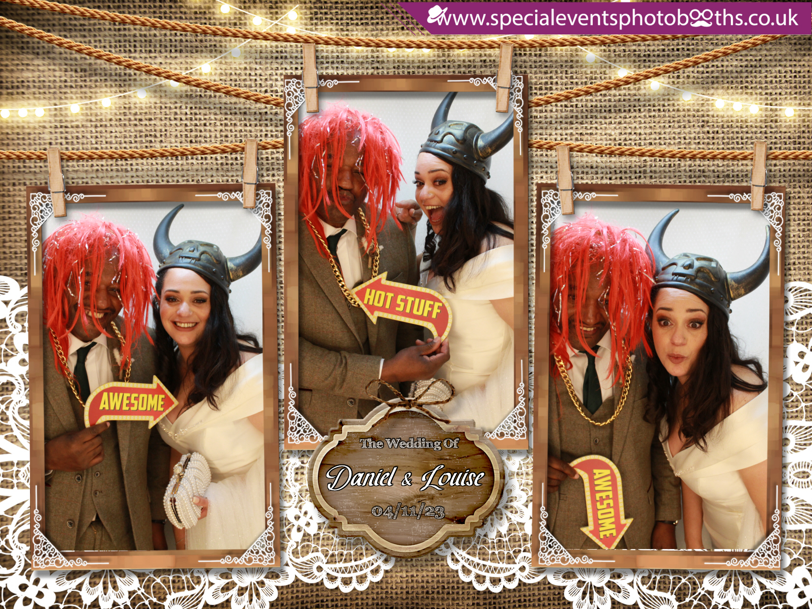 Daniel & Louise’s Wedding | View more photos from the event at my.specialeventsphotobooths.co.uk/u/SpecialEventsPhotoBooths/Daniel-Louise’s-Wedding