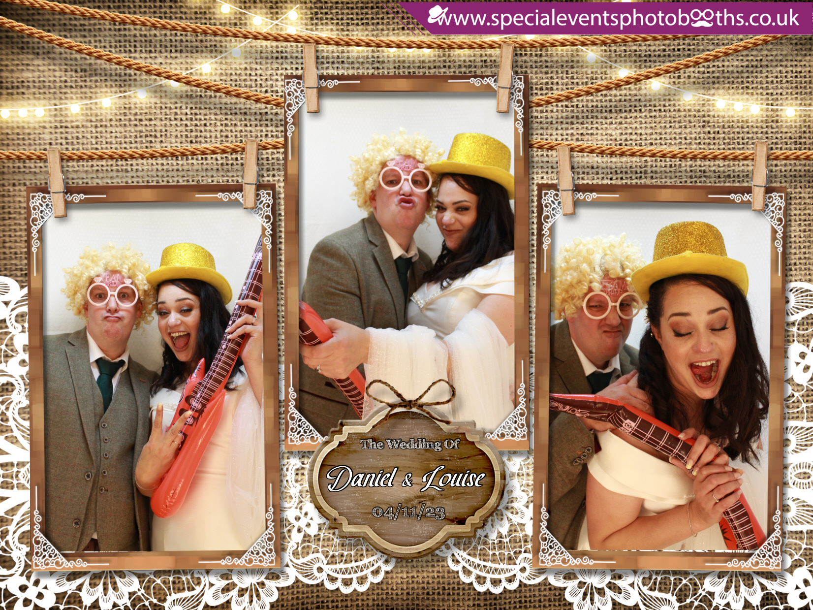 Daniel & Louise’s Wedding | View more photos from the event at my.specialeventsphotobooths.co.uk/u/SpecialEventsPhotoBooths/Daniel-Louise’s-Wedding
