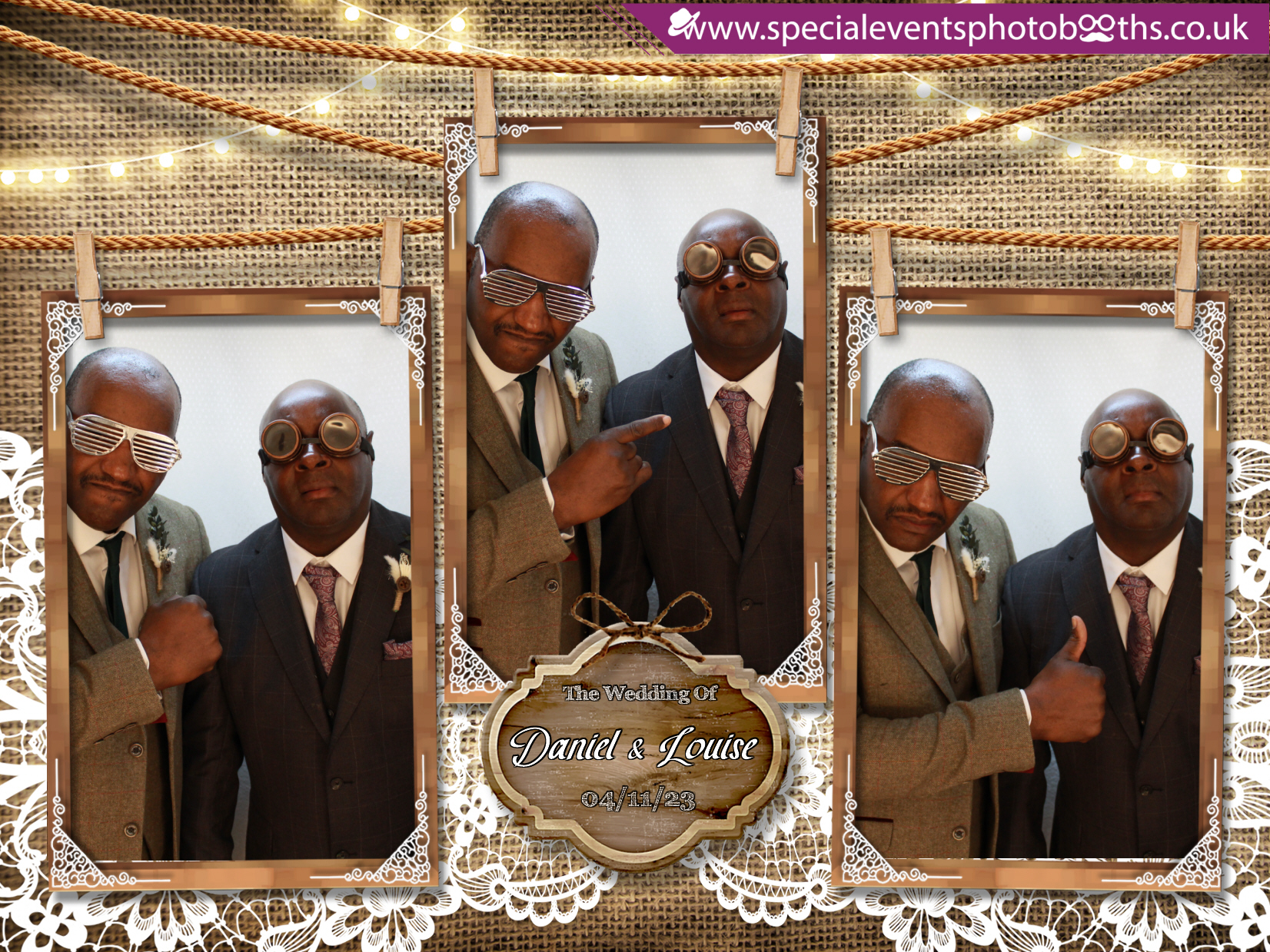 Daniel & Louise’s Wedding | View more photos from the event at my.specialeventsphotobooths.co.uk/u/SpecialEventsPhotoBooths/Daniel-Louise’s-Wedding