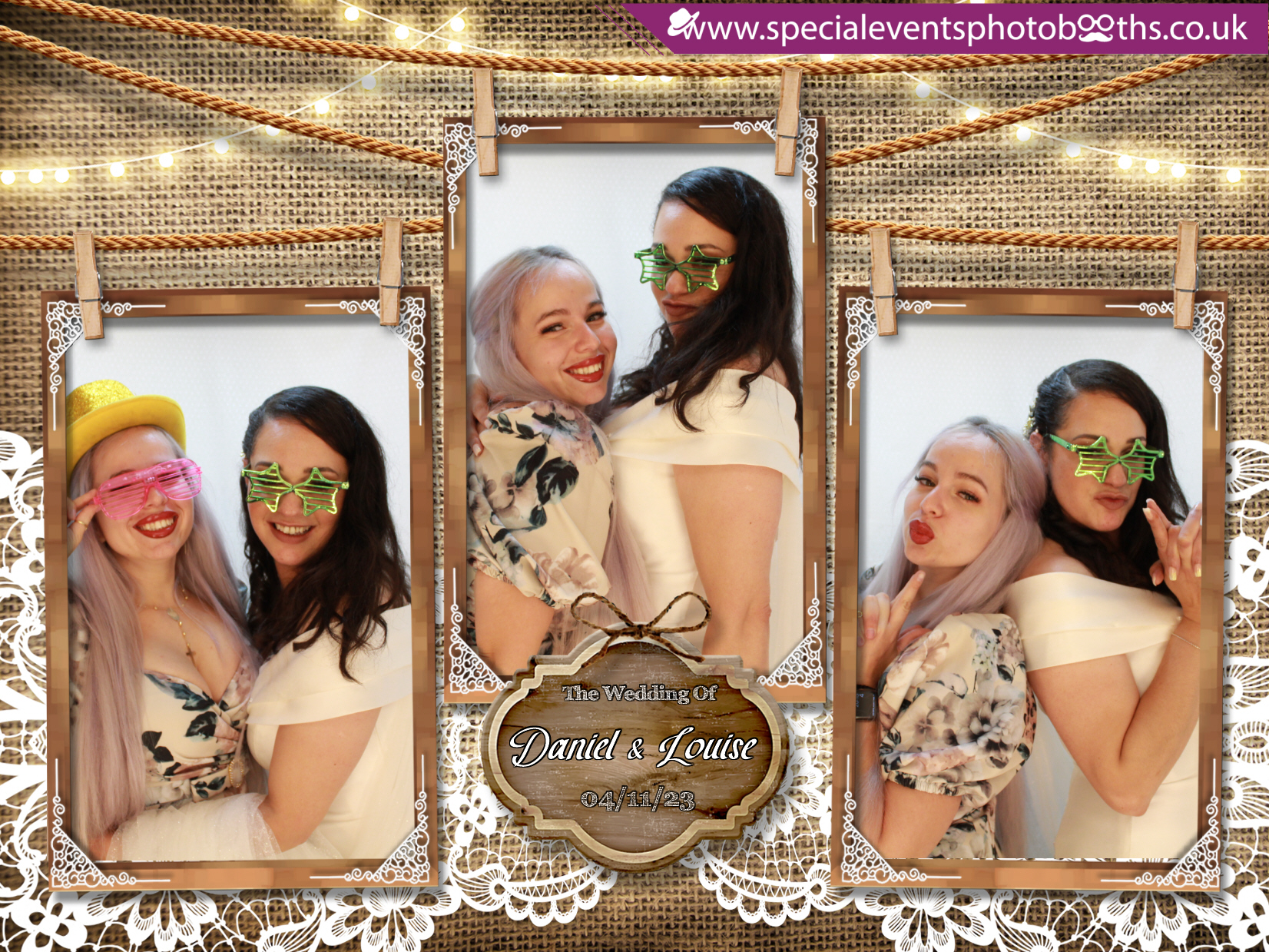 Daniel & Louise’s Wedding | View more photos from the event at my.specialeventsphotobooths.co.uk/u/SpecialEventsPhotoBooths/Daniel-Louise’s-Wedding