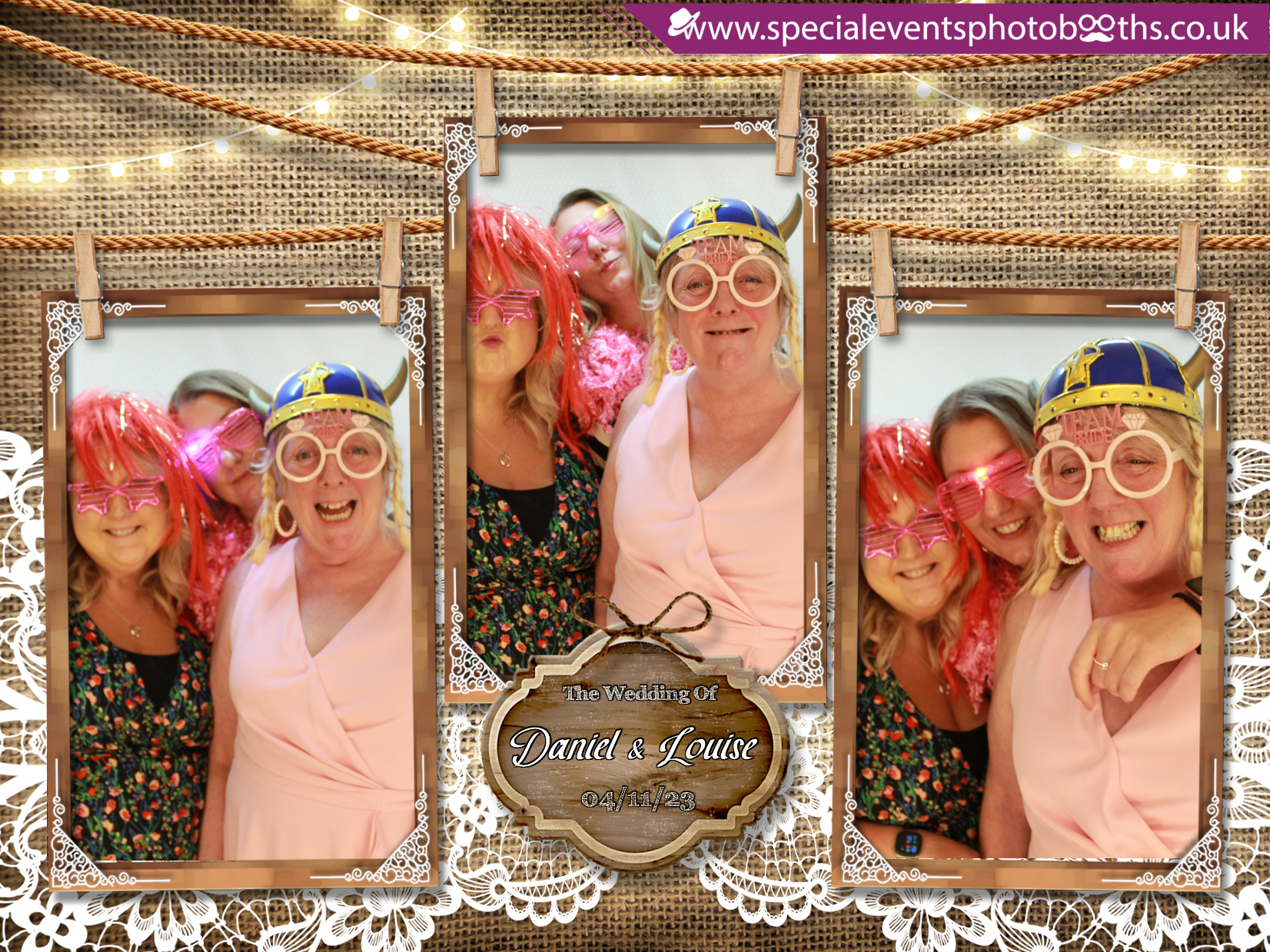 Daniel & Louise’s Wedding | View more photos from the event at my.specialeventsphotobooths.co.uk/u/SpecialEventsPhotoBooths/Daniel-Louise’s-Wedding