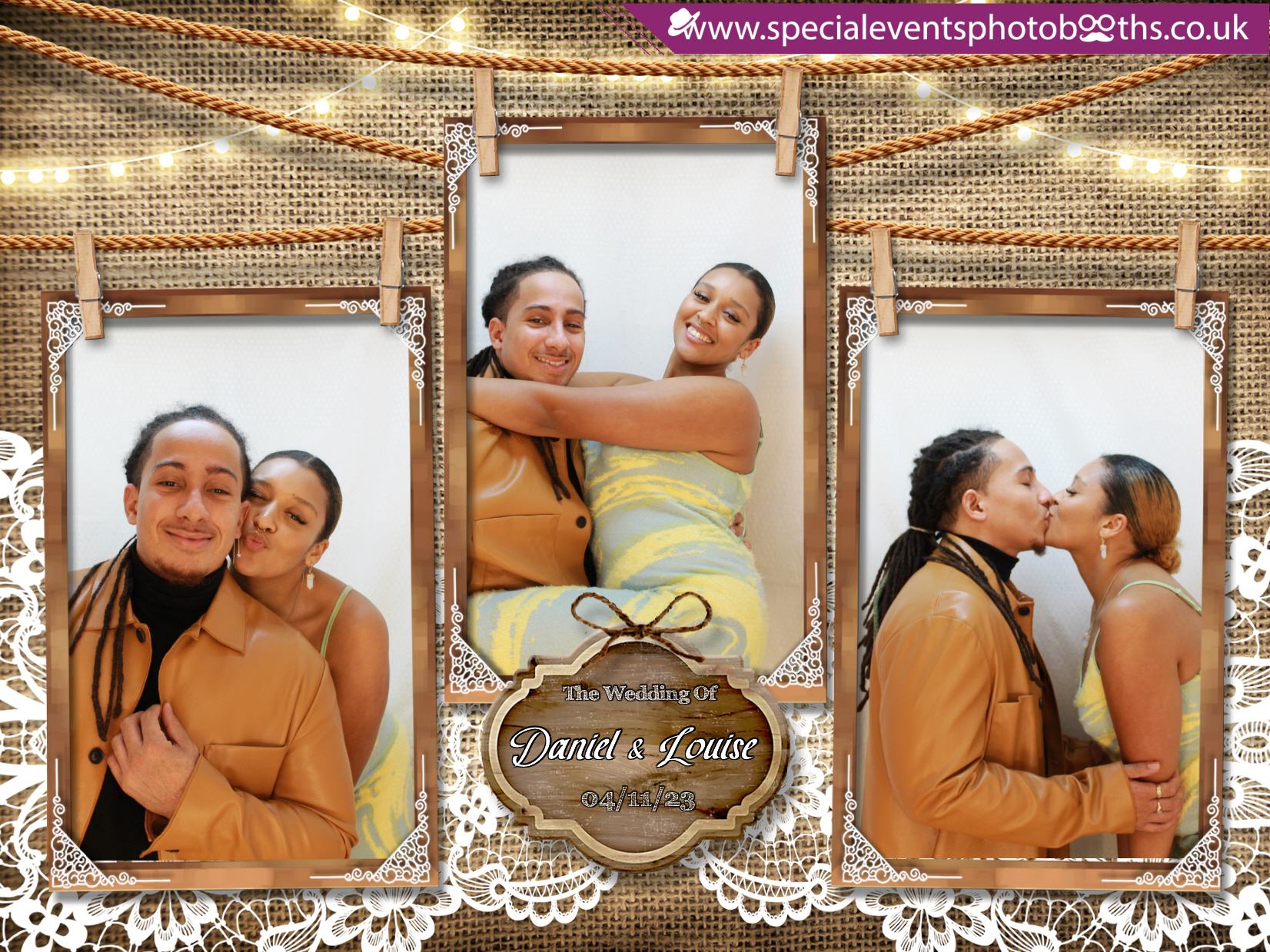 Daniel & Louise’s Wedding | View more photos from the event at my.specialeventsphotobooths.co.uk/u/SpecialEventsPhotoBooths/Daniel-Louise’s-Wedding