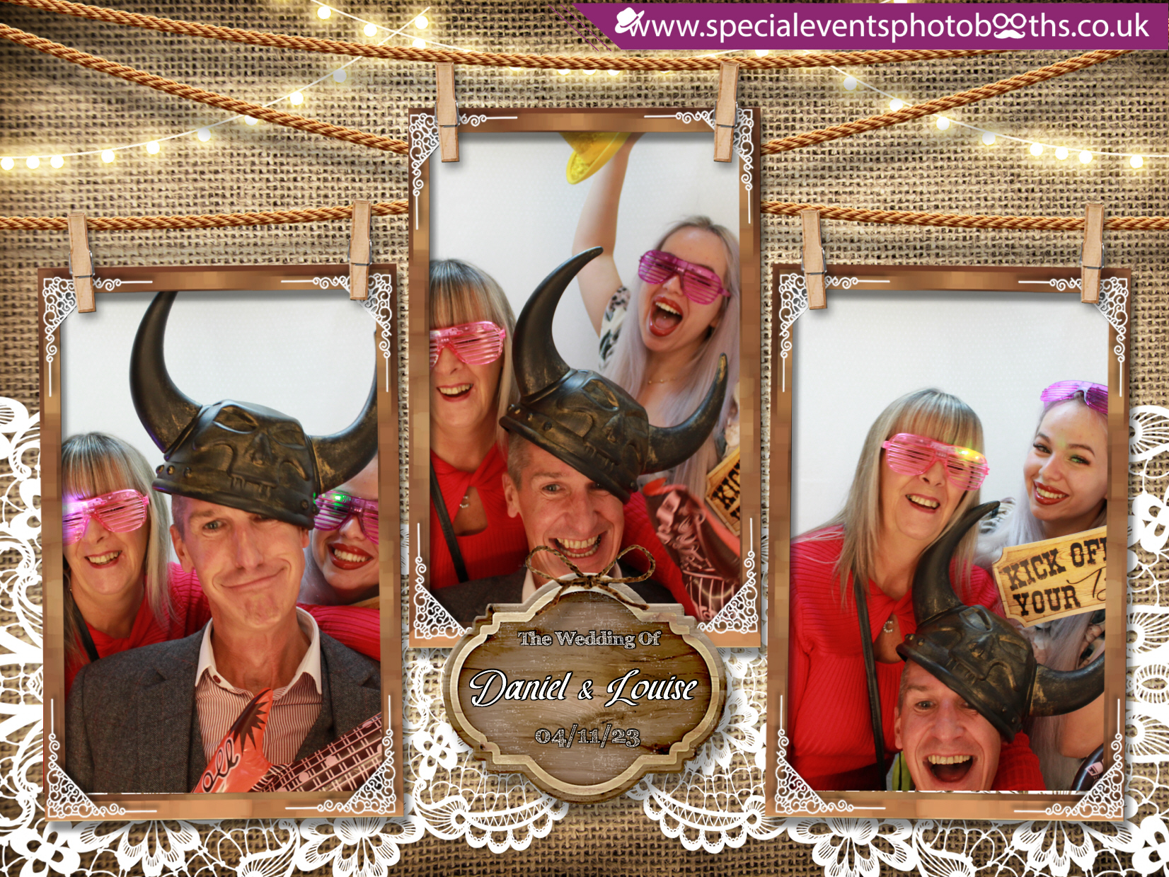 Daniel & Louise’s Wedding | View more photos from the event at my.specialeventsphotobooths.co.uk/u/SpecialEventsPhotoBooths/Daniel-Louise’s-Wedding