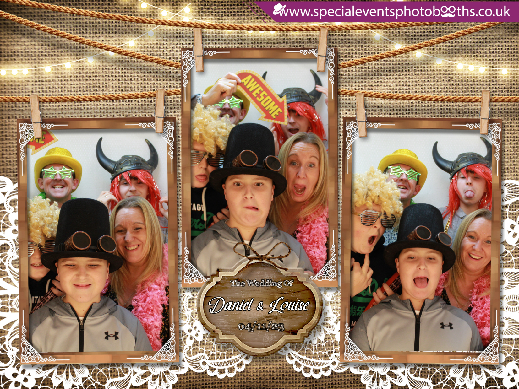 Daniel & Louise’s Wedding | View more photos from the event at my.specialeventsphotobooths.co.uk/u/SpecialEventsPhotoBooths/Daniel-Louise’s-Wedding