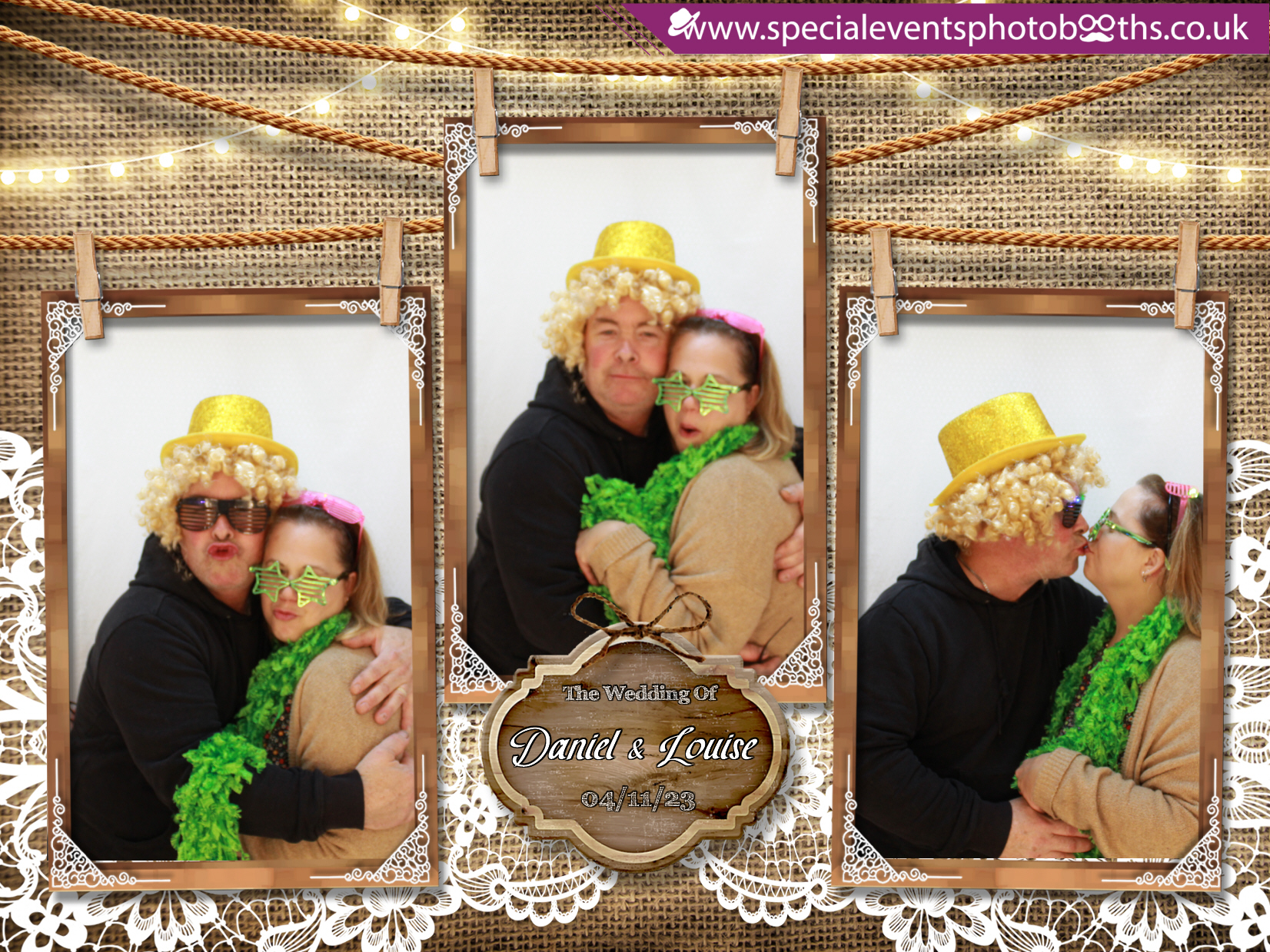 Daniel & Louise’s Wedding | View more photos from the event at my.specialeventsphotobooths.co.uk/u/SpecialEventsPhotoBooths/Daniel-Louise’s-Wedding