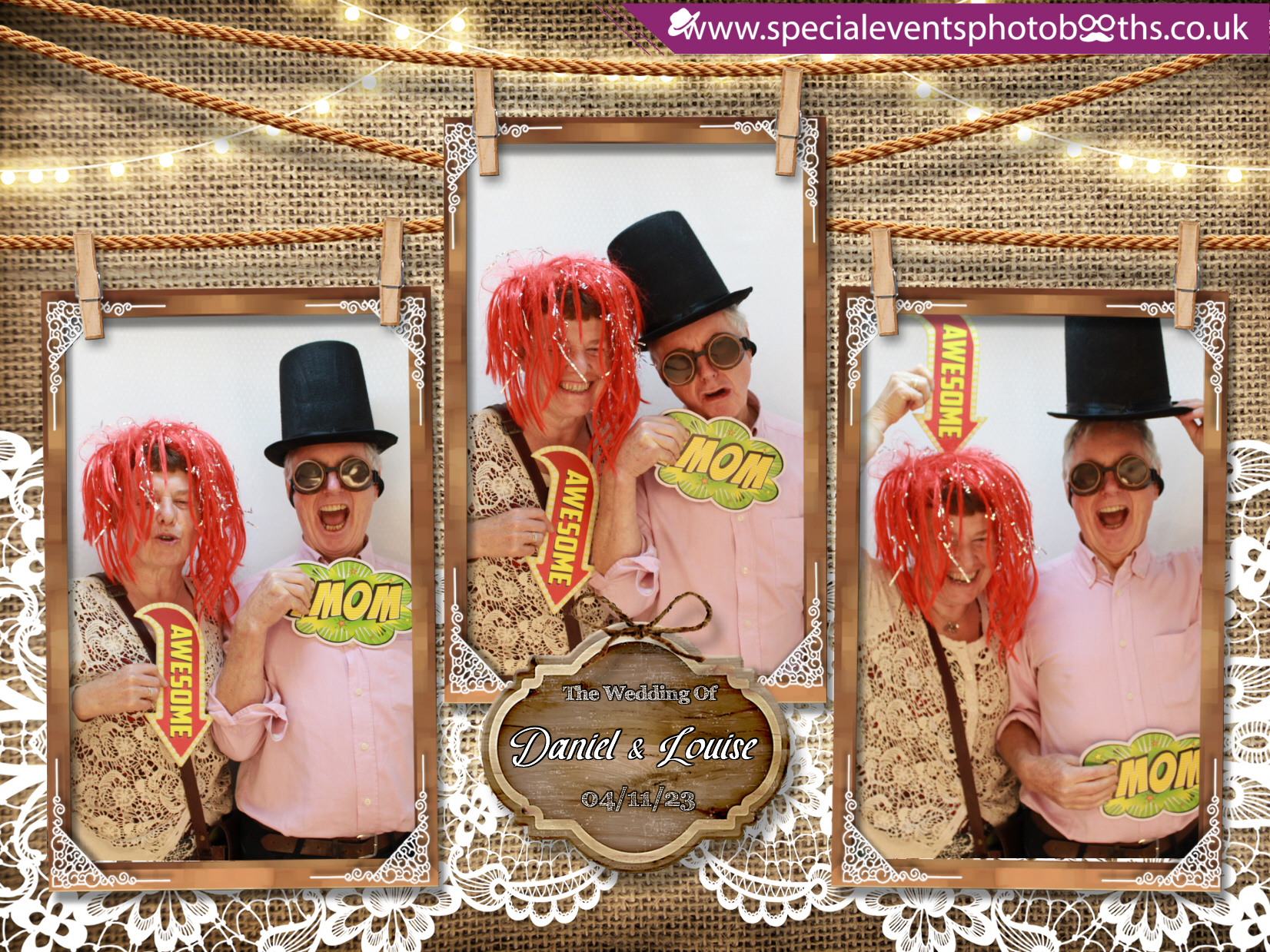 Daniel & Louise’s Wedding | View more photos from the event at my.specialeventsphotobooths.co.uk/u/SpecialEventsPhotoBooths/Daniel-Louise’s-Wedding