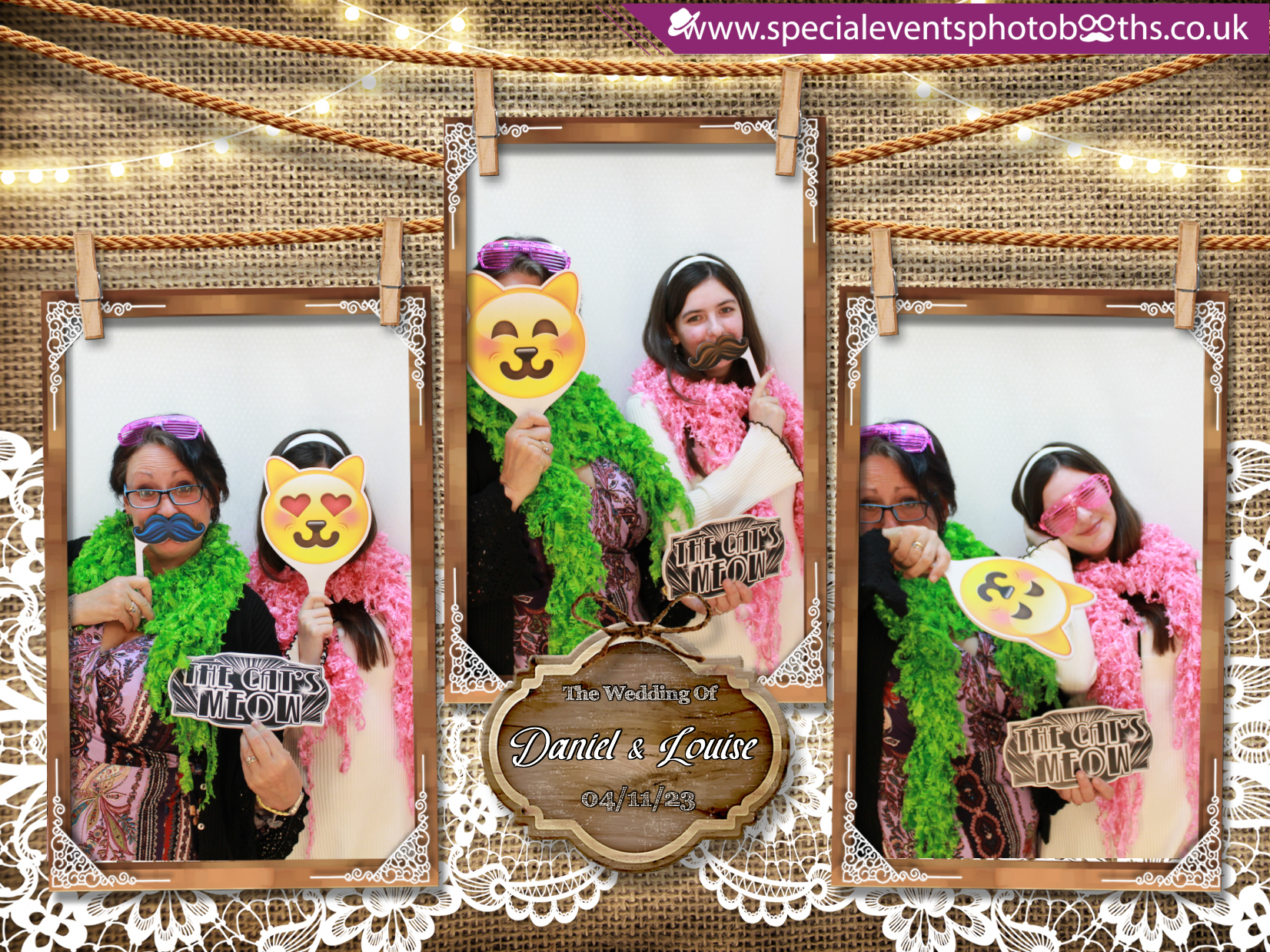 Daniel & Louise’s Wedding | View more photos from the event at my.specialeventsphotobooths.co.uk/u/SpecialEventsPhotoBooths/Daniel-Louise’s-Wedding