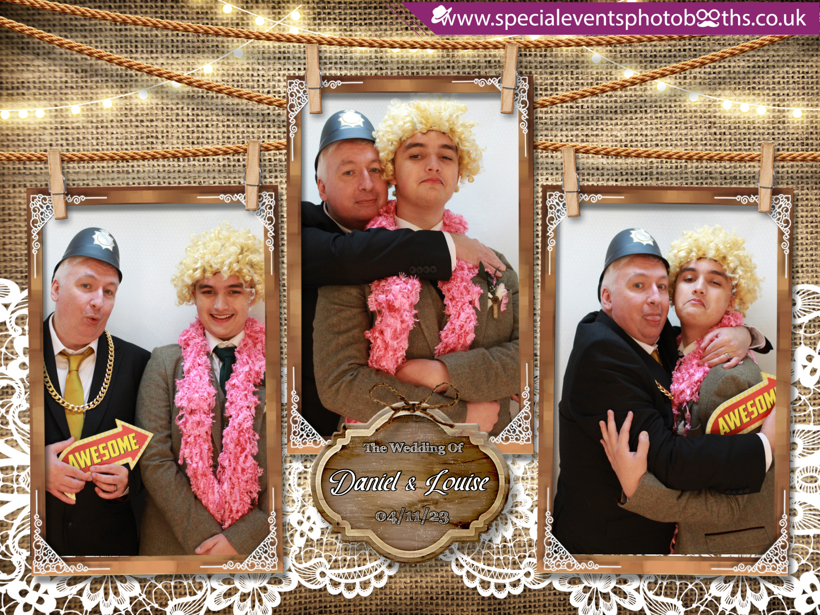 Daniel & Louise’s Wedding | View more photos from the event at my.specialeventsphotobooths.co.uk/u/SpecialEventsPhotoBooths/Daniel-Louise’s-Wedding