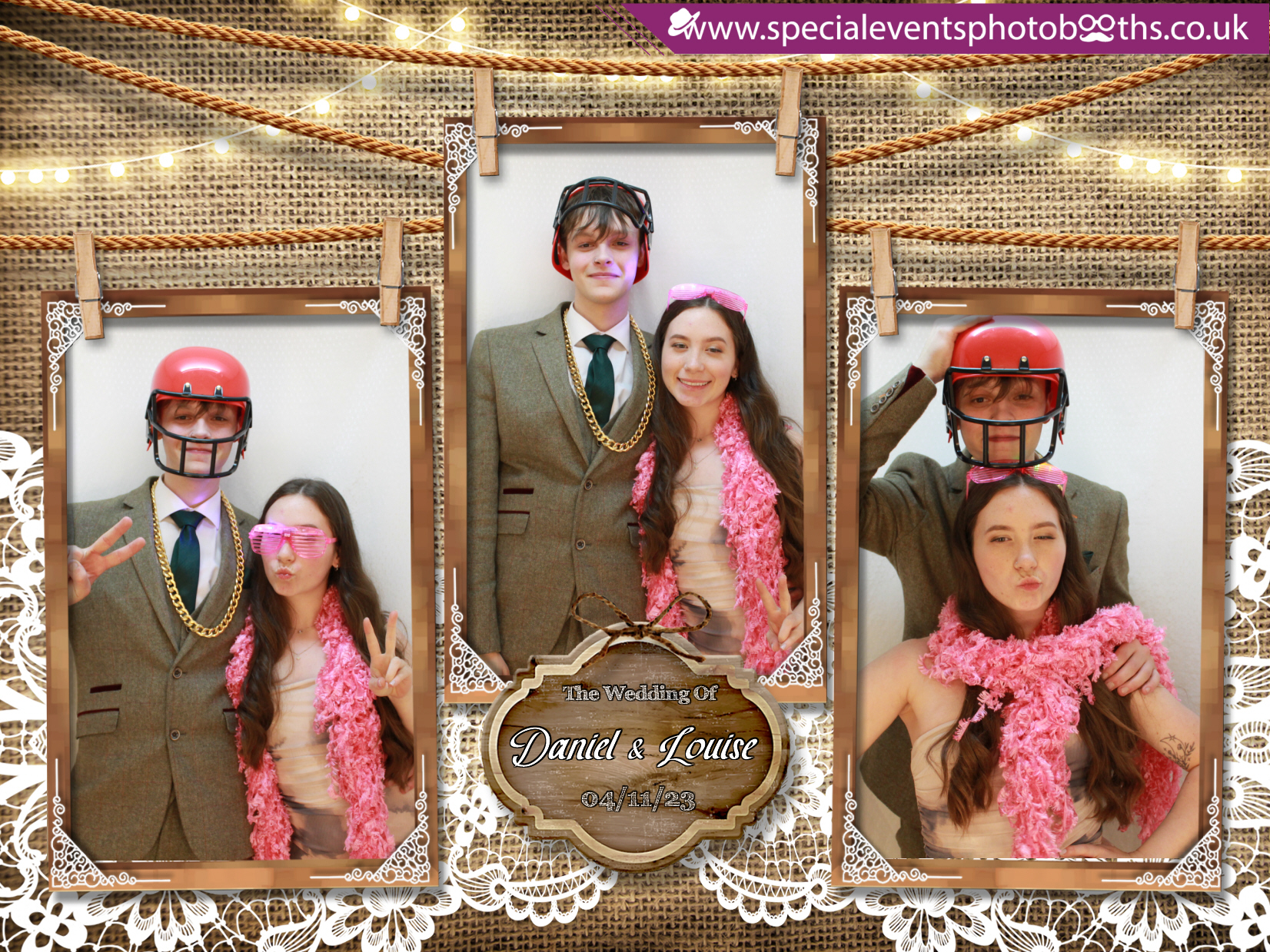 Daniel & Louise’s Wedding | View more photos from the event at my.specialeventsphotobooths.co.uk/u/SpecialEventsPhotoBooths/Daniel-Louise’s-Wedding