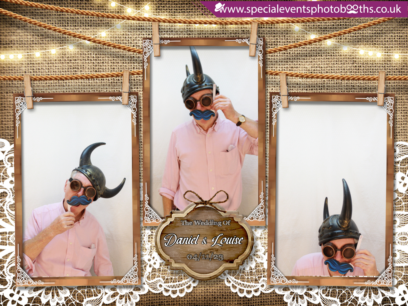Daniel & Louise’s Wedding | View more photos from the event at my.specialeventsphotobooths.co.uk/u/SpecialEventsPhotoBooths/Daniel-Louise’s-Wedding