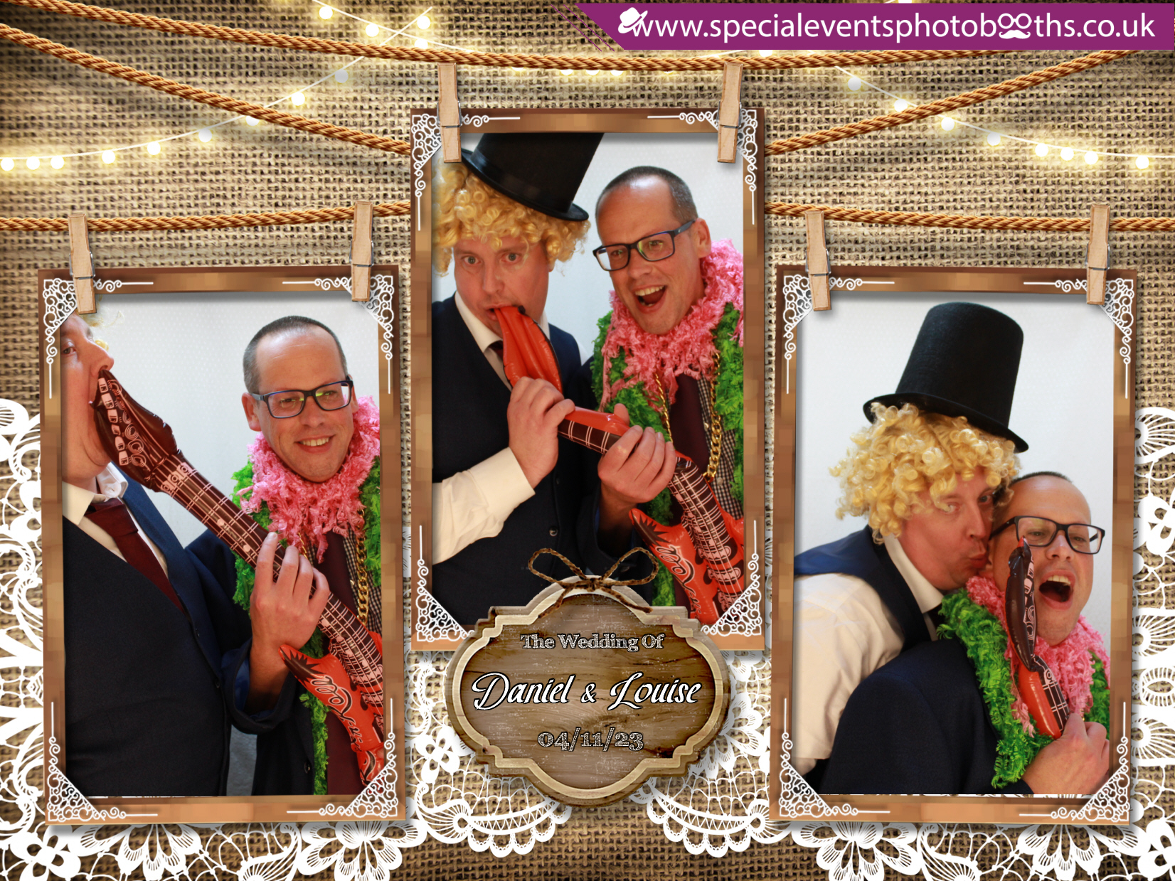 Daniel & Louise’s Wedding | View more photos from the event at my.specialeventsphotobooths.co.uk/u/SpecialEventsPhotoBooths/Daniel-Louise’s-Wedding