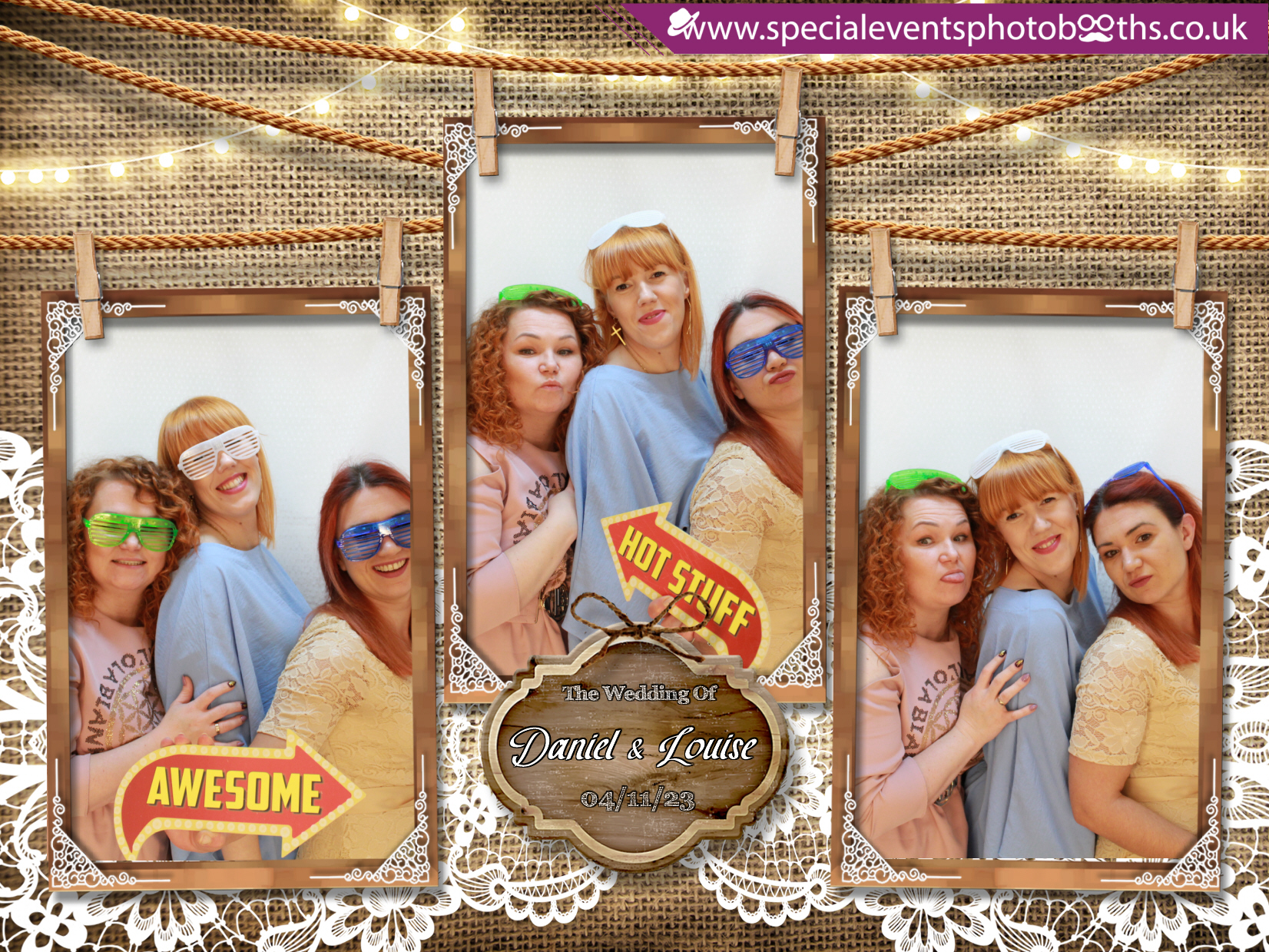 Daniel & Louise’s Wedding | View more photos from the event at my.specialeventsphotobooths.co.uk/u/SpecialEventsPhotoBooths/Daniel-Louise’s-Wedding
