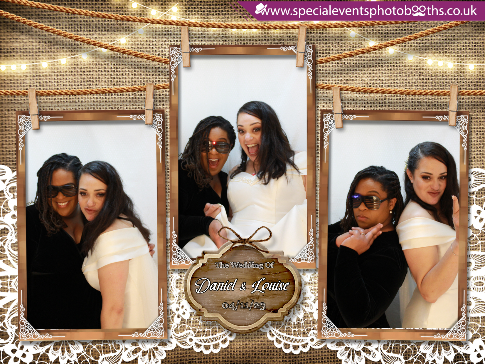 Daniel & Louise’s Wedding | View more photos from the event at my.specialeventsphotobooths.co.uk/u/SpecialEventsPhotoBooths/Daniel-Louise’s-Wedding