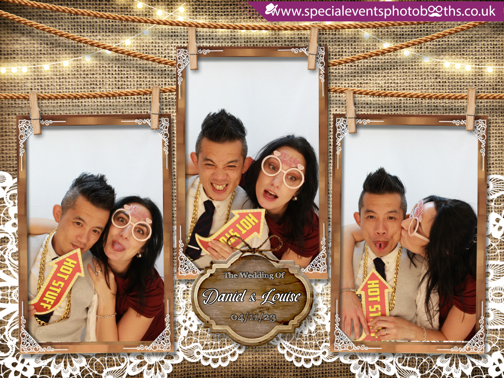 Daniel & Louise’s Wedding | View more photos from the event at my.specialeventsphotobooths.co.uk/u/SpecialEventsPhotoBooths/Daniel-Louise’s-Wedding