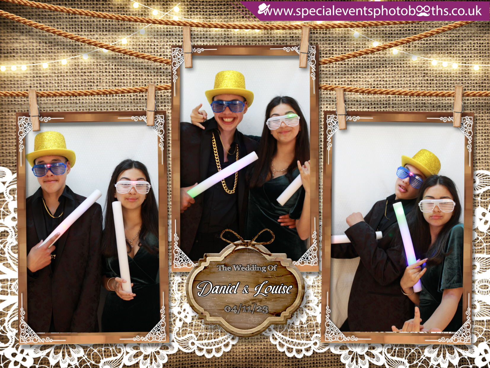 Daniel & Louise’s Wedding | View more photos from the event at my.specialeventsphotobooths.co.uk/u/SpecialEventsPhotoBooths/Daniel-Louise’s-Wedding