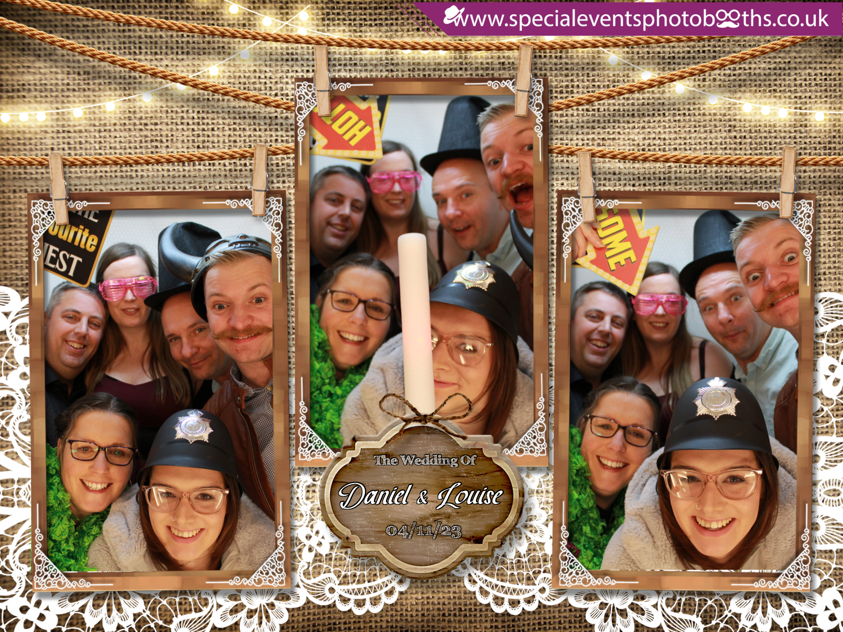 Daniel & Louise’s Wedding | View more photos from the event at my.specialeventsphotobooths.co.uk/u/SpecialEventsPhotoBooths/Daniel-Louise’s-Wedding