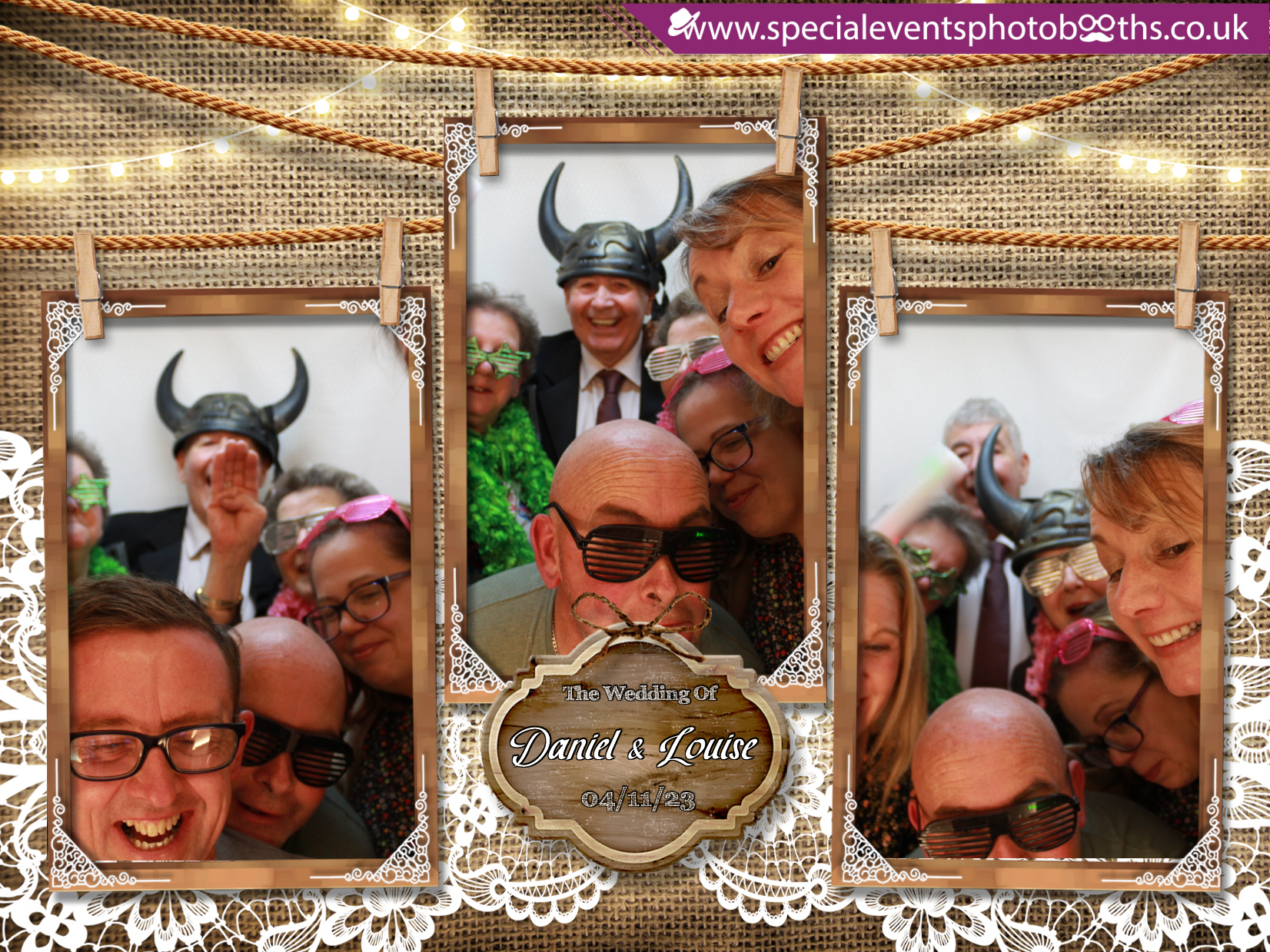 Daniel & Louise’s Wedding | View more photos from the event at my.specialeventsphotobooths.co.uk/u/SpecialEventsPhotoBooths/Daniel-Louise’s-Wedding
