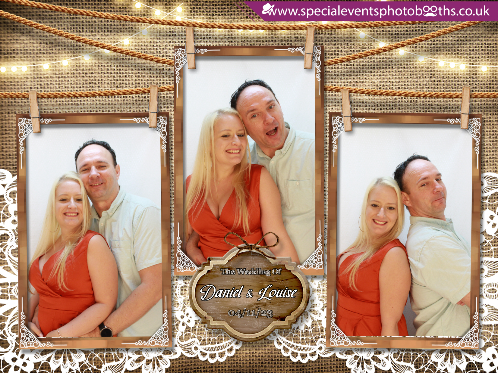 Daniel & Louise’s Wedding | View more photos from the event at my.specialeventsphotobooths.co.uk/u/SpecialEventsPhotoBooths/Daniel-Louise’s-Wedding