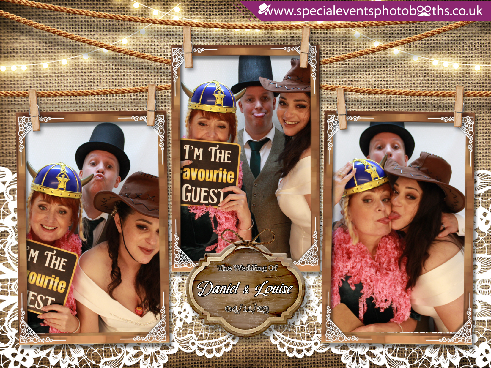 Daniel & Louise’s Wedding | View more photos from the event at my.specialeventsphotobooths.co.uk/u/SpecialEventsPhotoBooths/Daniel-Louise’s-Wedding