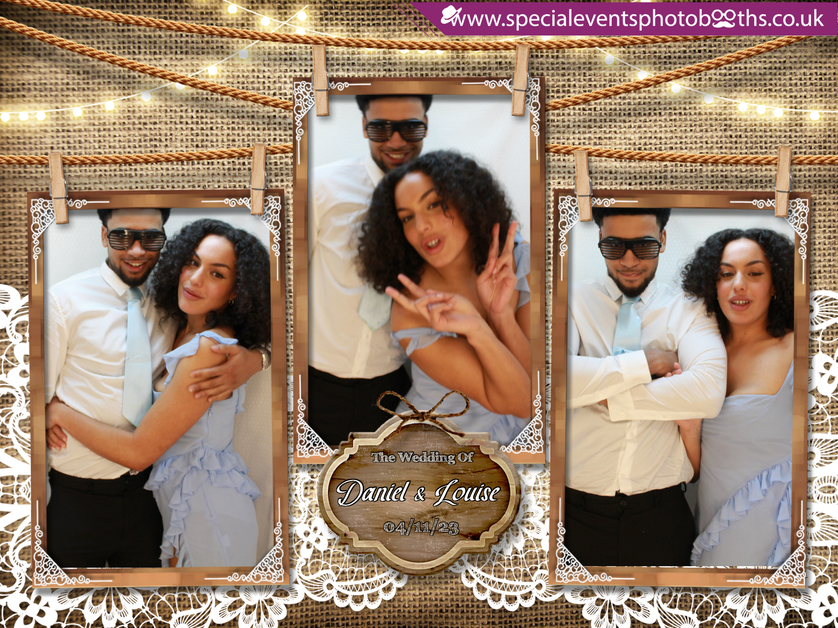 Daniel & Louise’s Wedding | View more photos from the event at my.specialeventsphotobooths.co.uk/u/SpecialEventsPhotoBooths/Daniel-Louise’s-Wedding