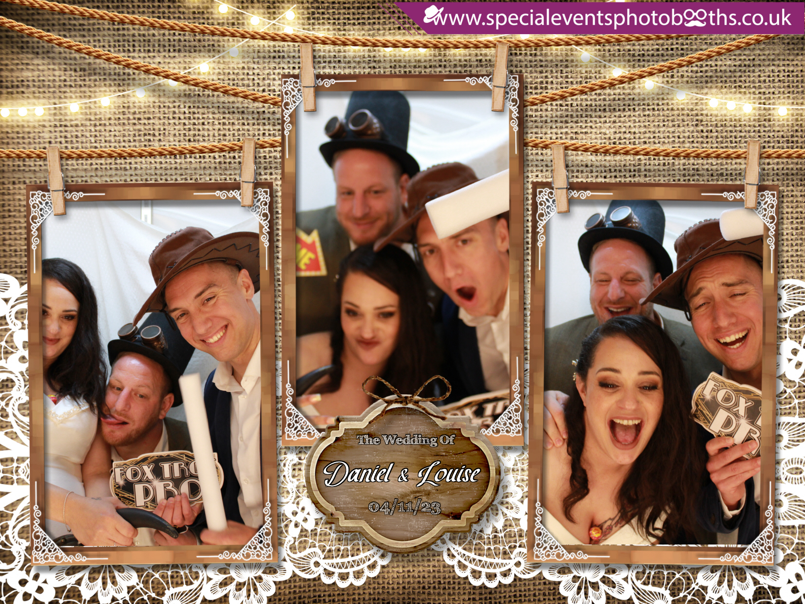 Daniel & Louise’s Wedding | View more photos from the event at my.specialeventsphotobooths.co.uk/u/SpecialEventsPhotoBooths/Daniel-Louise’s-Wedding