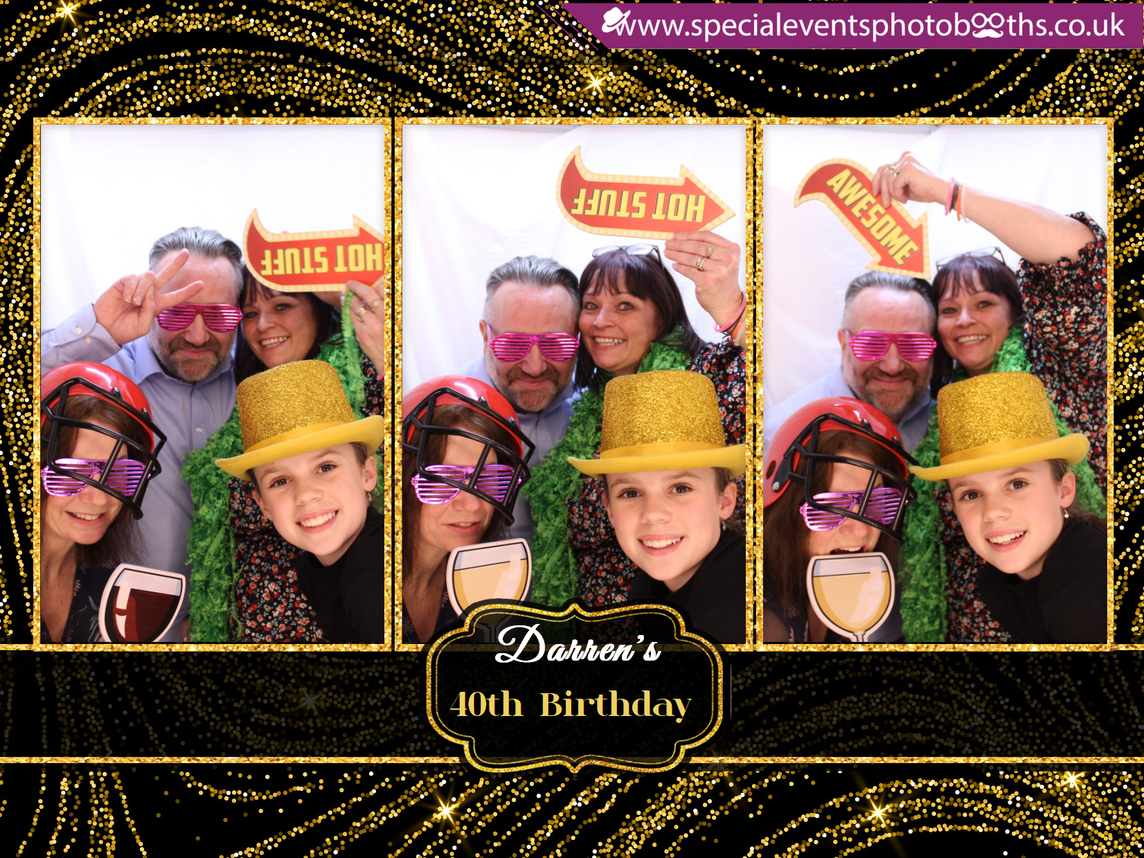 Darren’s 40th Birthday Party | View more photos from the event at my.specialeventsphotobooths.co.uk/u/SpecialEventsPhotoBooths/Darren’s-40th-Birthday-Party