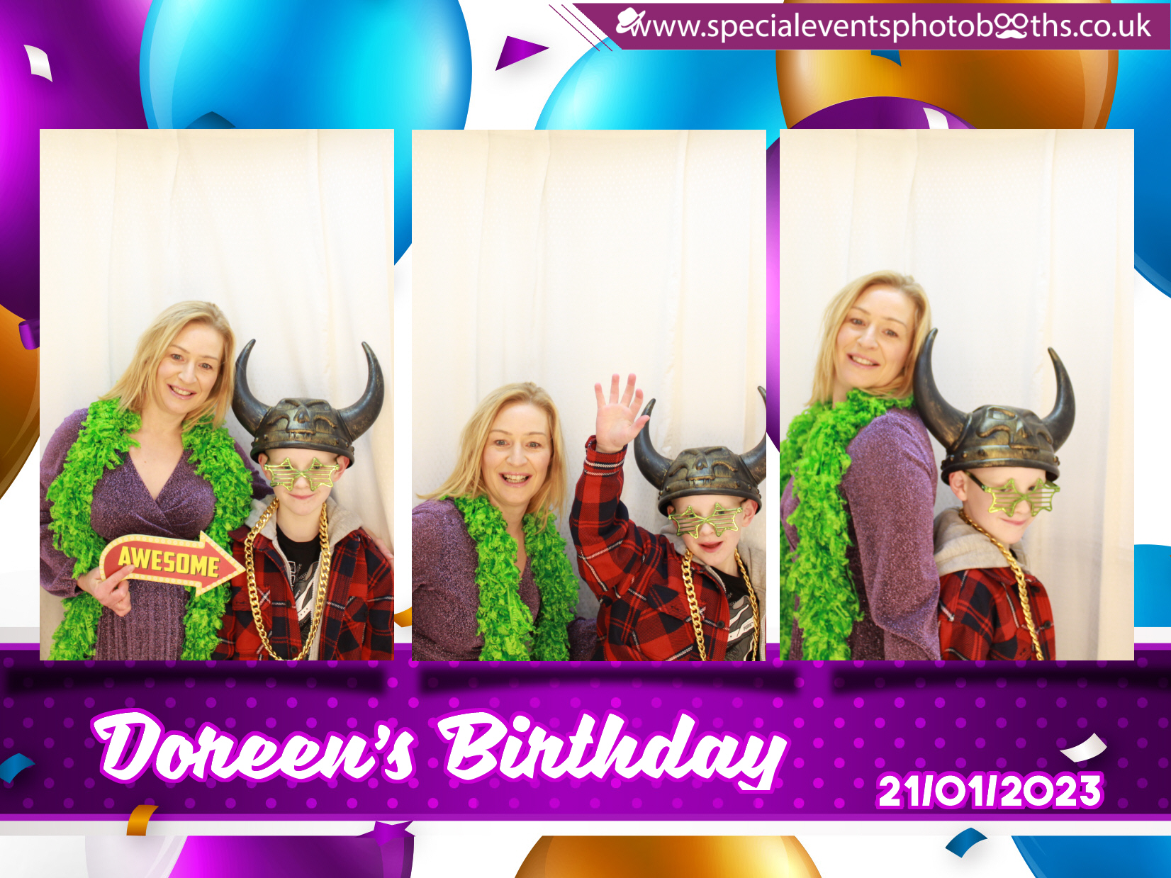 Doreen's Birthday | View more photos from the event at my.specialeventsphotobooths.co.uk/u/SpecialEventsPhotoBooths/Doreens-Birthday