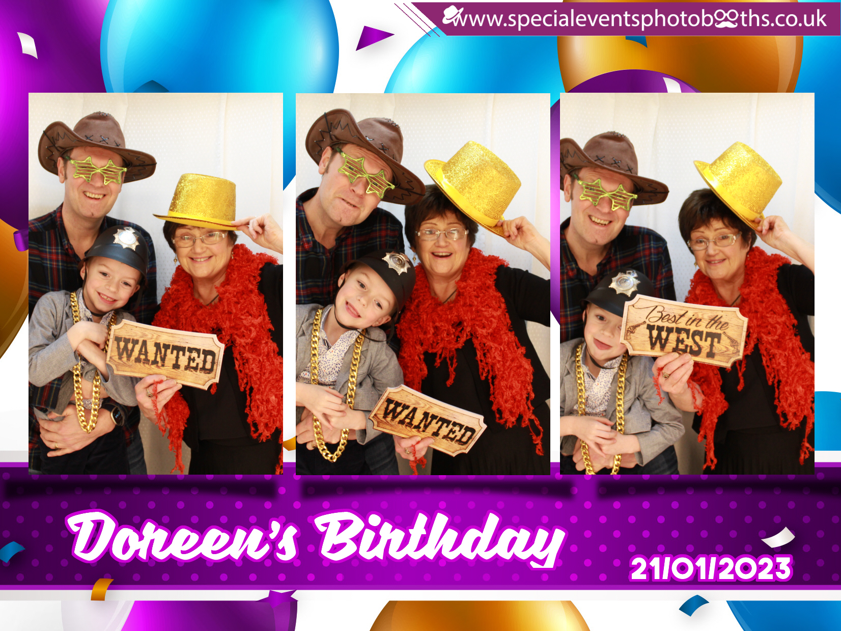 Doreen's Birthday | View more photos from the event at my.specialeventsphotobooths.co.uk/u/SpecialEventsPhotoBooths/Doreens-Birthday