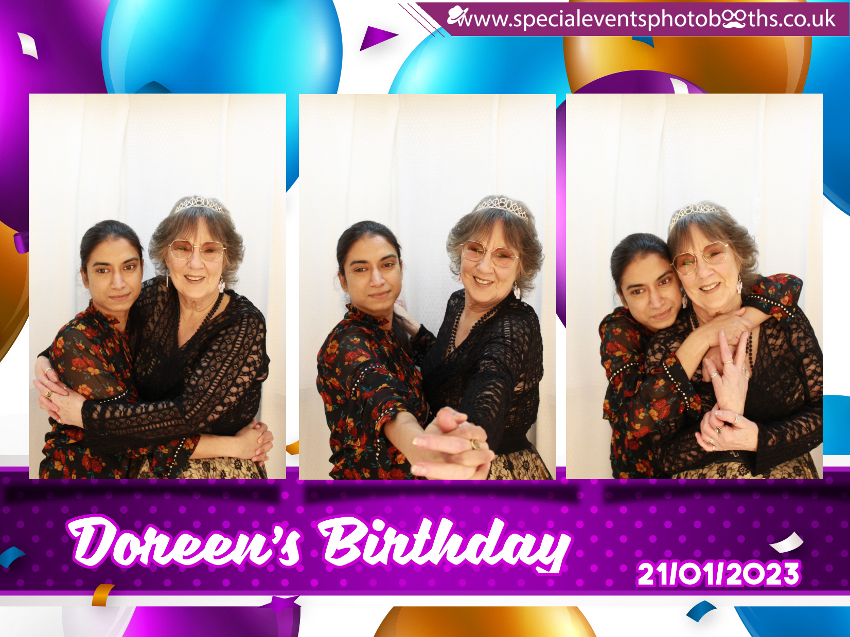 Doreen's Birthday | View more photos from the event at my.specialeventsphotobooths.co.uk/u/SpecialEventsPhotoBooths/Doreens-Birthday