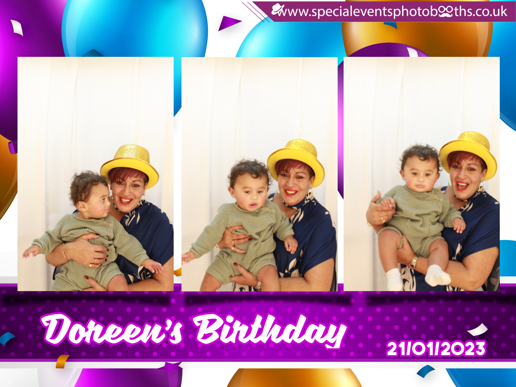 Doreen's Birthday | View more photos from the event at my.specialeventsphotobooths.co.uk/u/SpecialEventsPhotoBooths/Doreens-Birthday