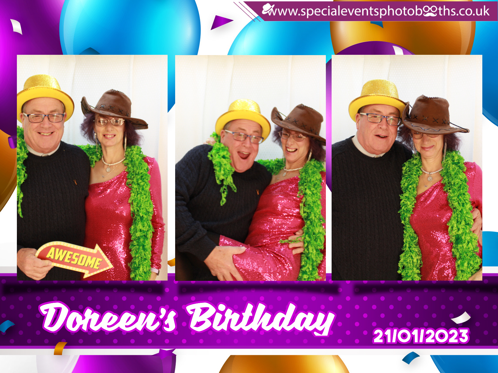 Doreen's Birthday | View more photos from the event at my.specialeventsphotobooths.co.uk/u/SpecialEventsPhotoBooths/Doreens-Birthday